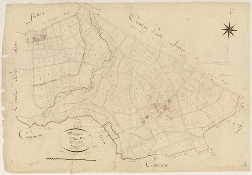 Le Moustoir - Section D, 1re feuille