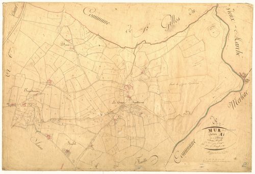 Mûr-de-Bretagne - Section A, 1re feuille