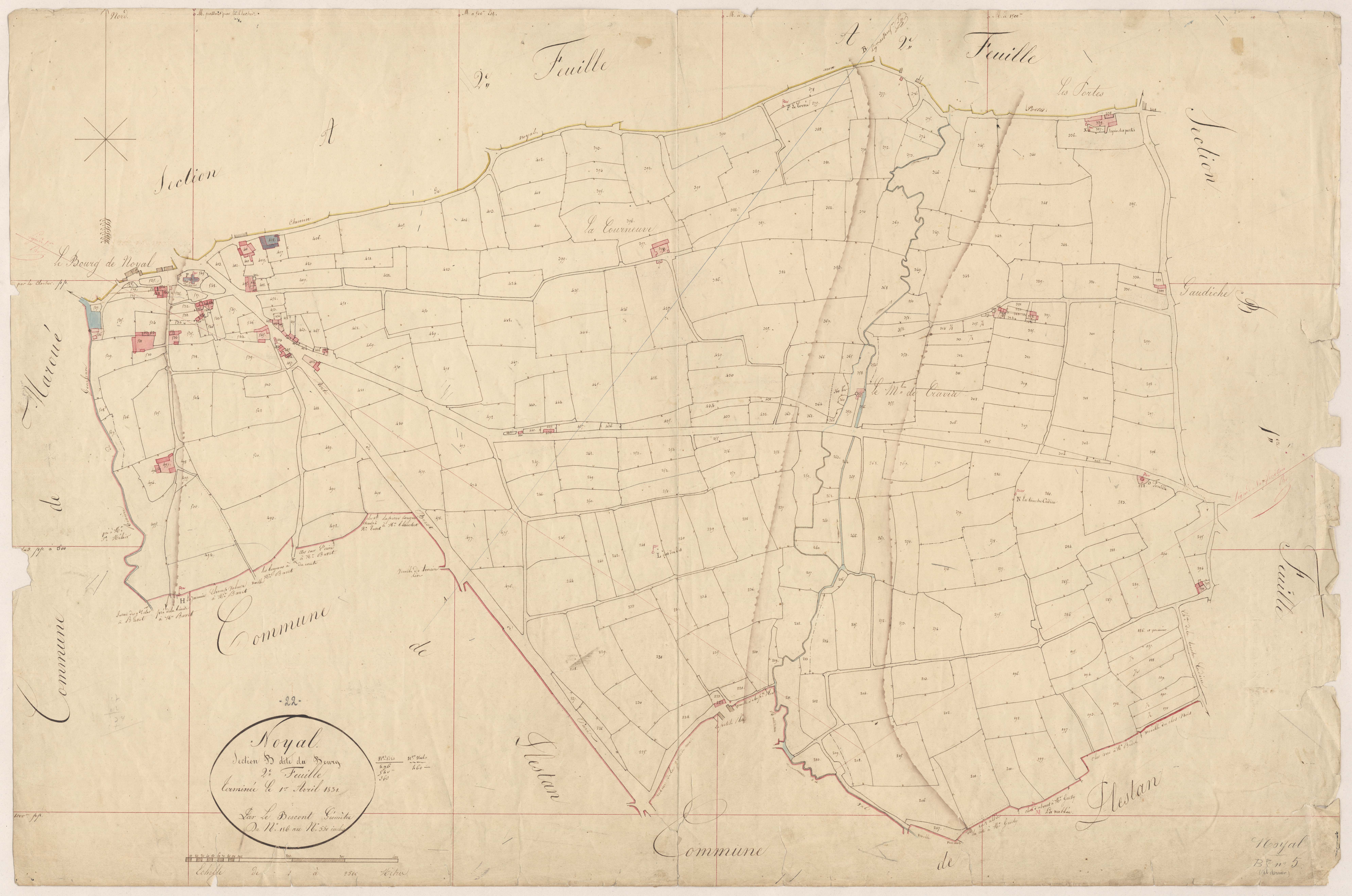 Noyal - Section B, 2e feuille