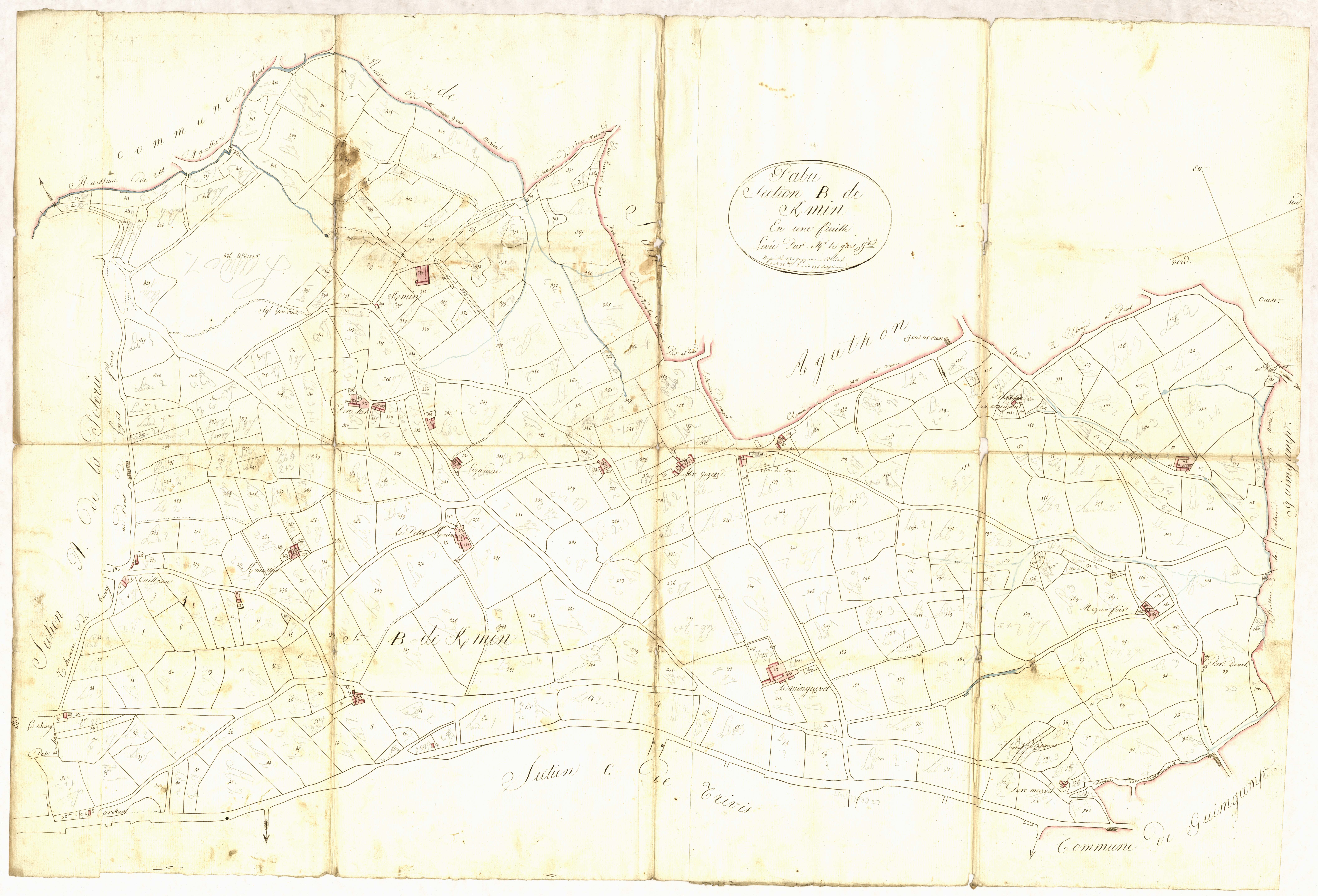 Pabu - Section B, 1re feuille