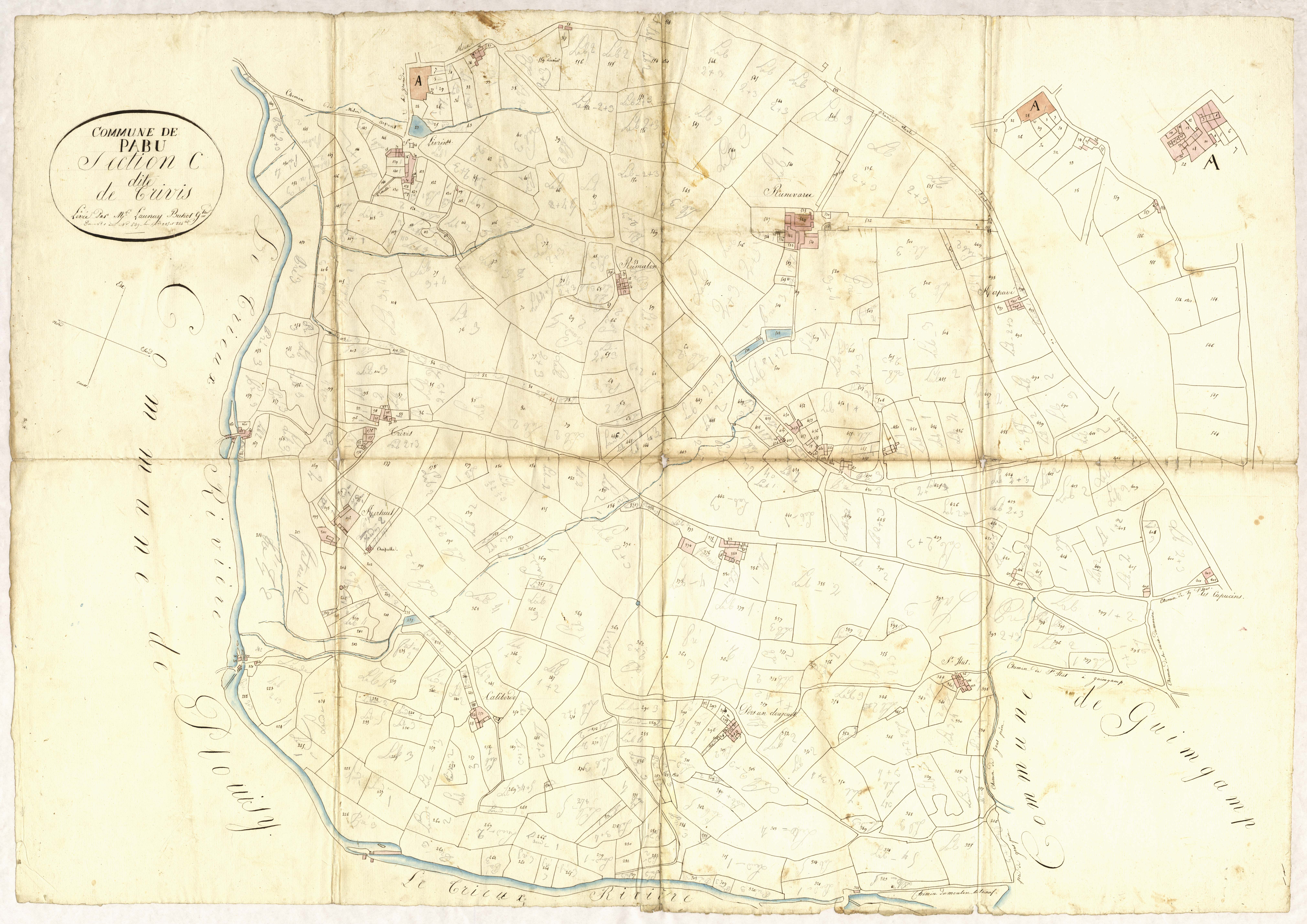 Pabu - Section C, 1re feuille