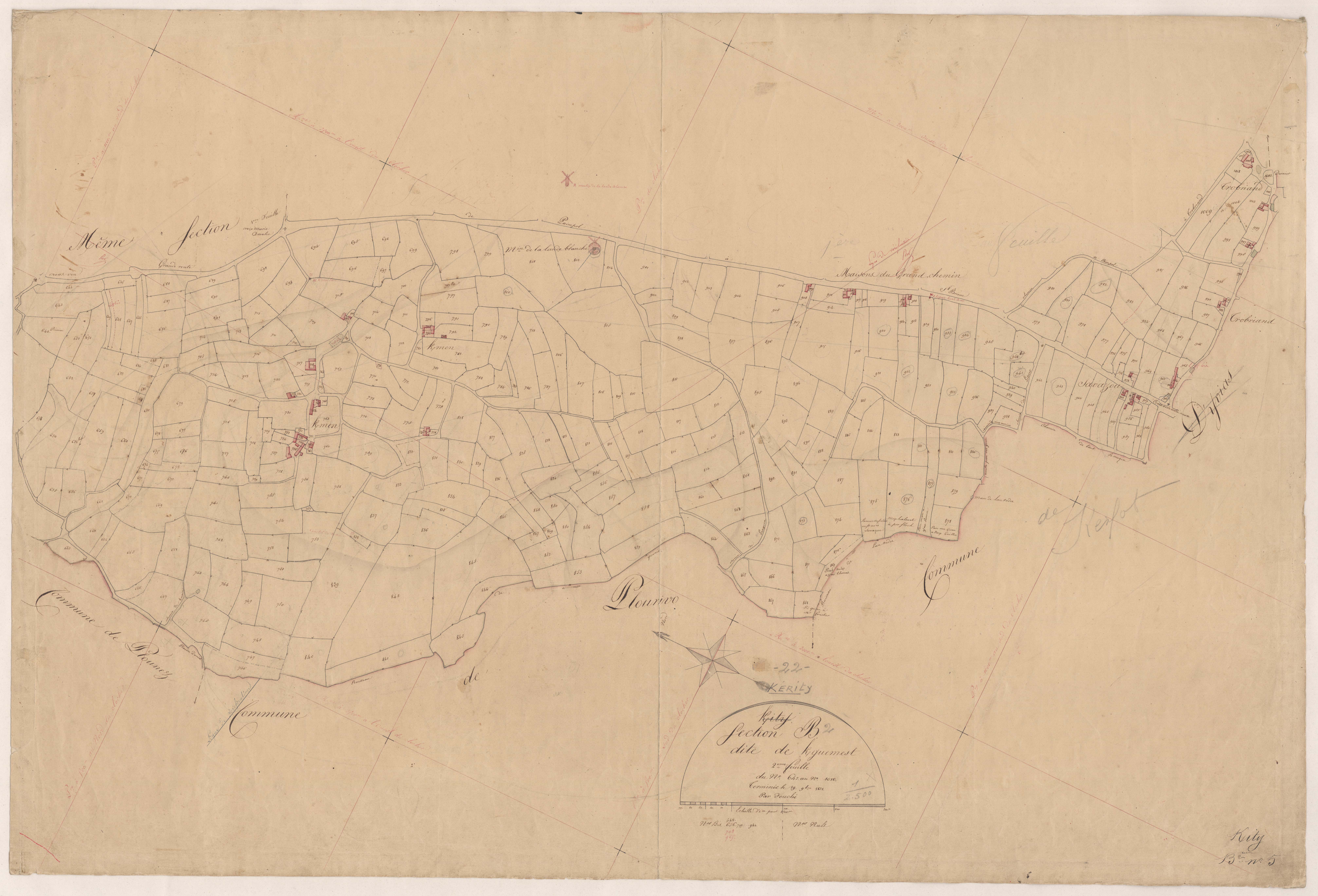 Paimpol - Section B, 2e feuille