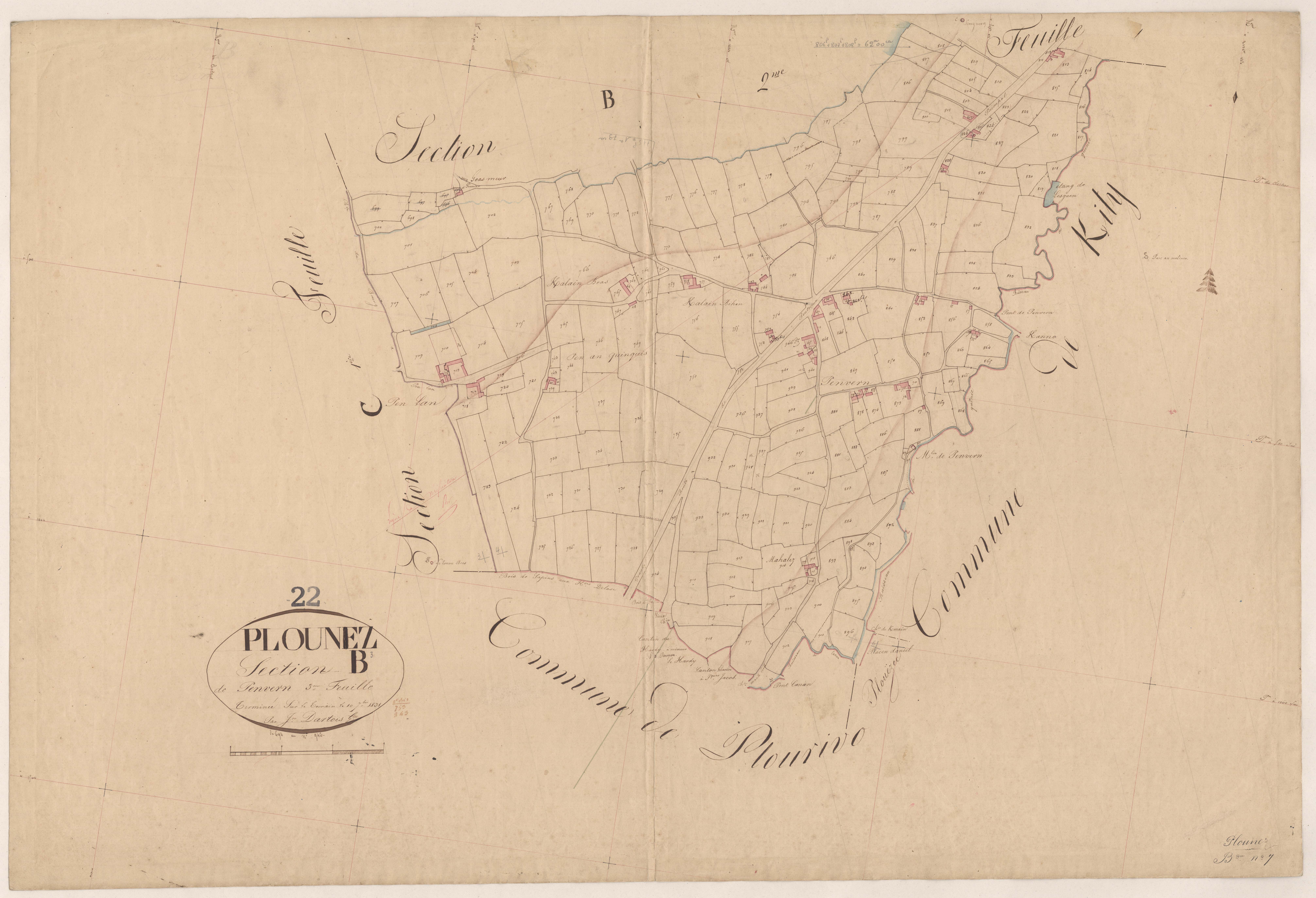 Paimpol - Section B, 3e feuille