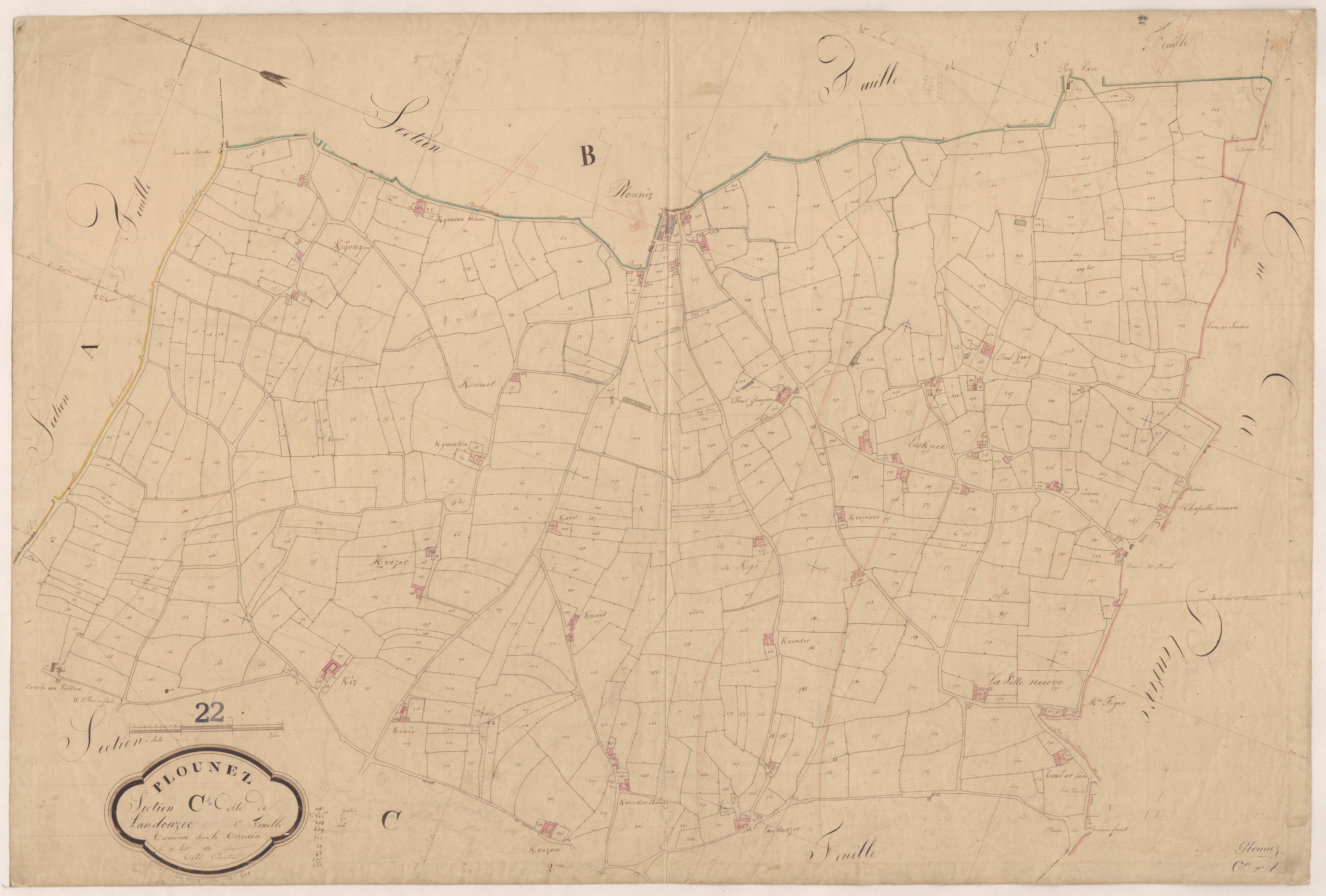 Paimpol - Section C, 1re feuille
