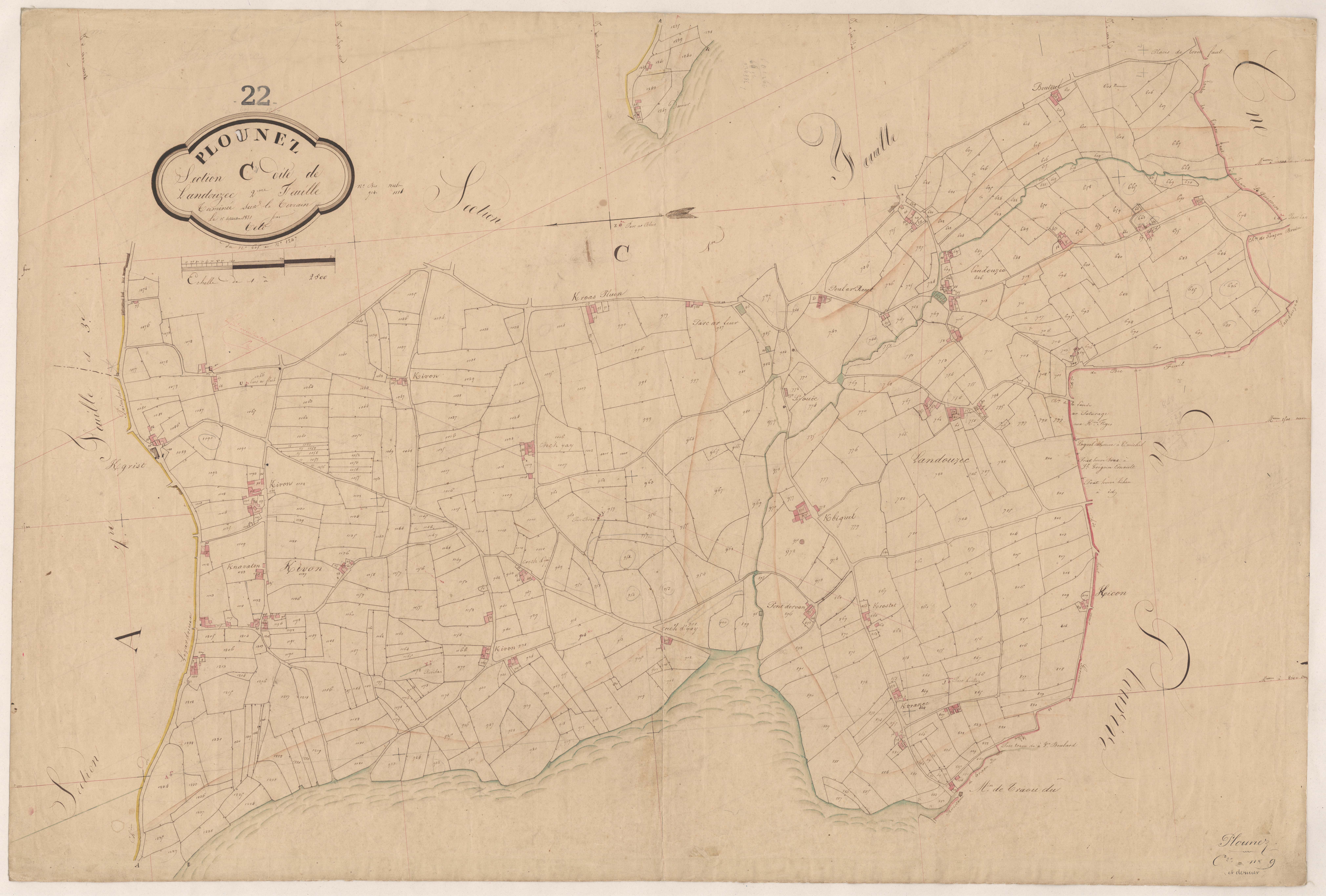 Paimpol - Section C, 2e feuille