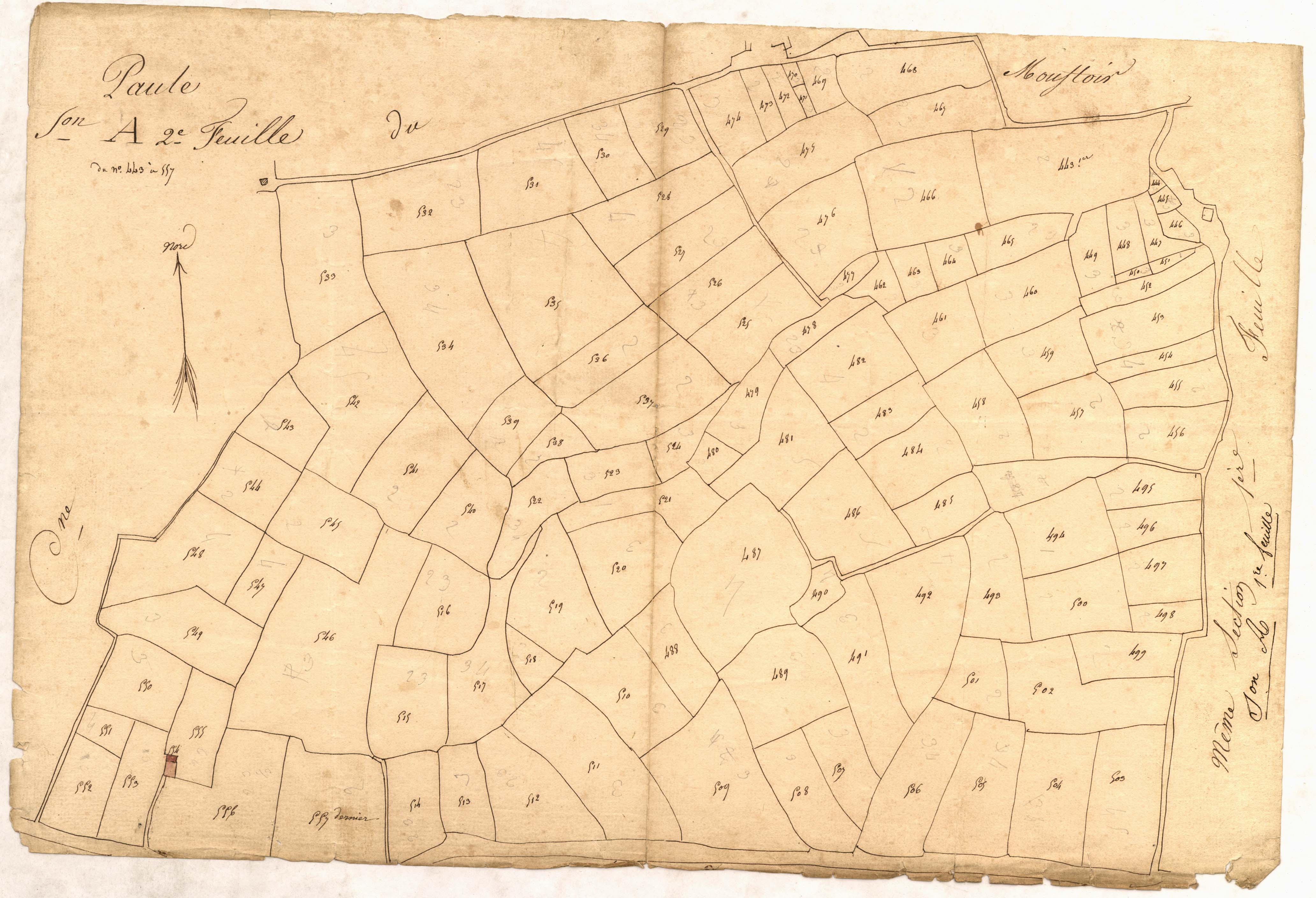 Paule - Section A, 2e feuille