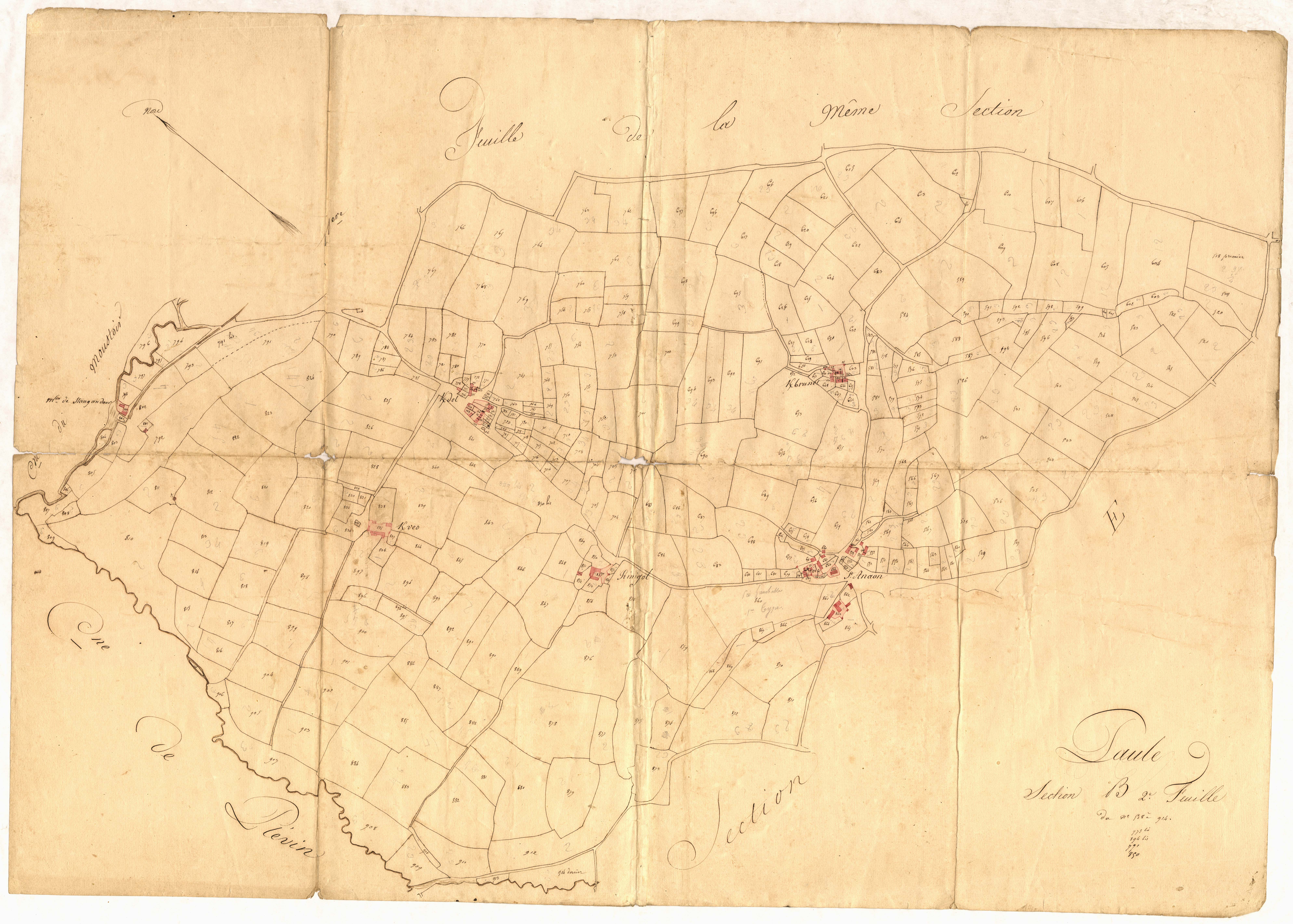 Paule - Section B, 2e feuille