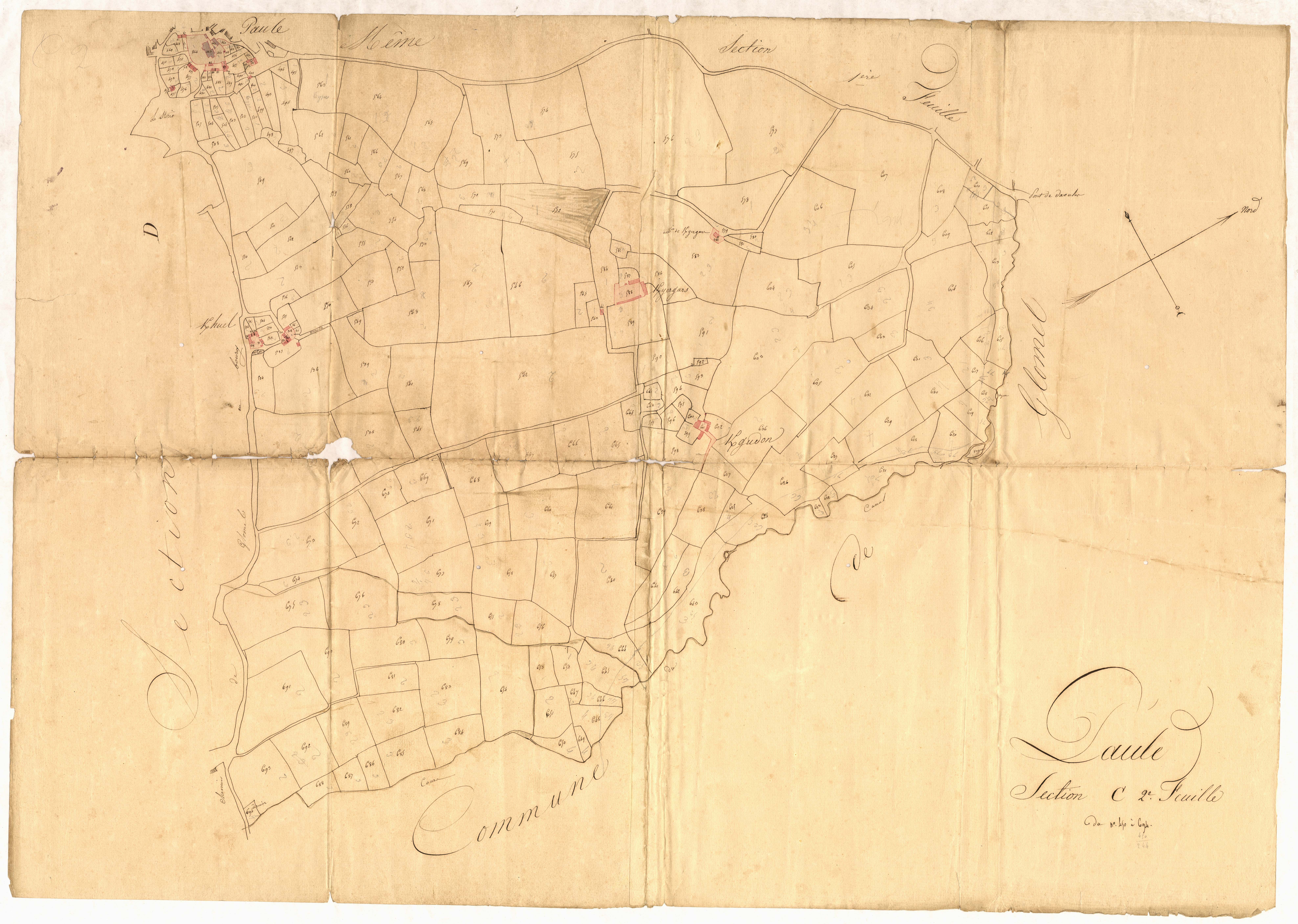 Paule - Section C, 2e feuille