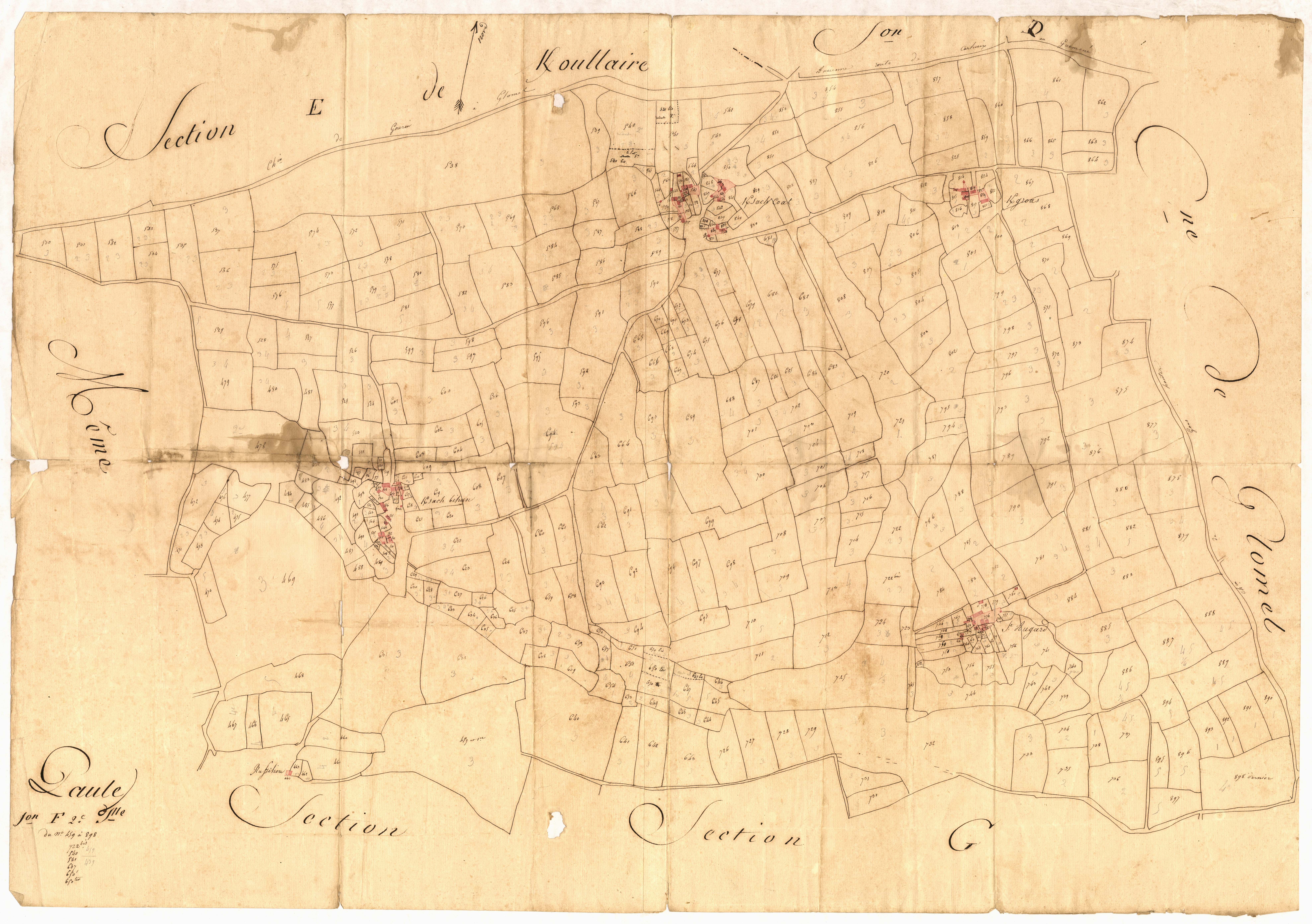 Paule - Section F, 2e feuille