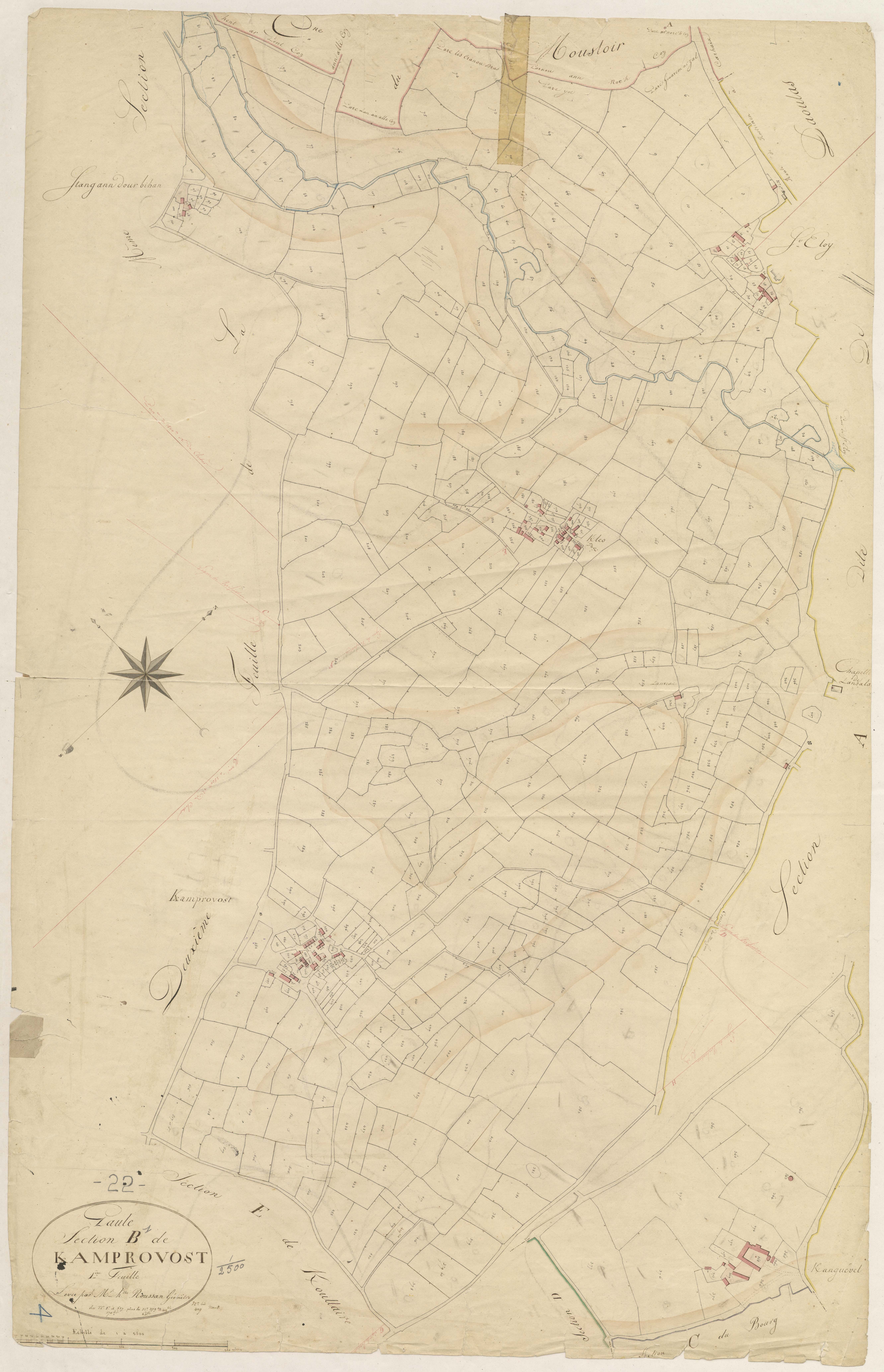 Paule - Section B, 1re feuille