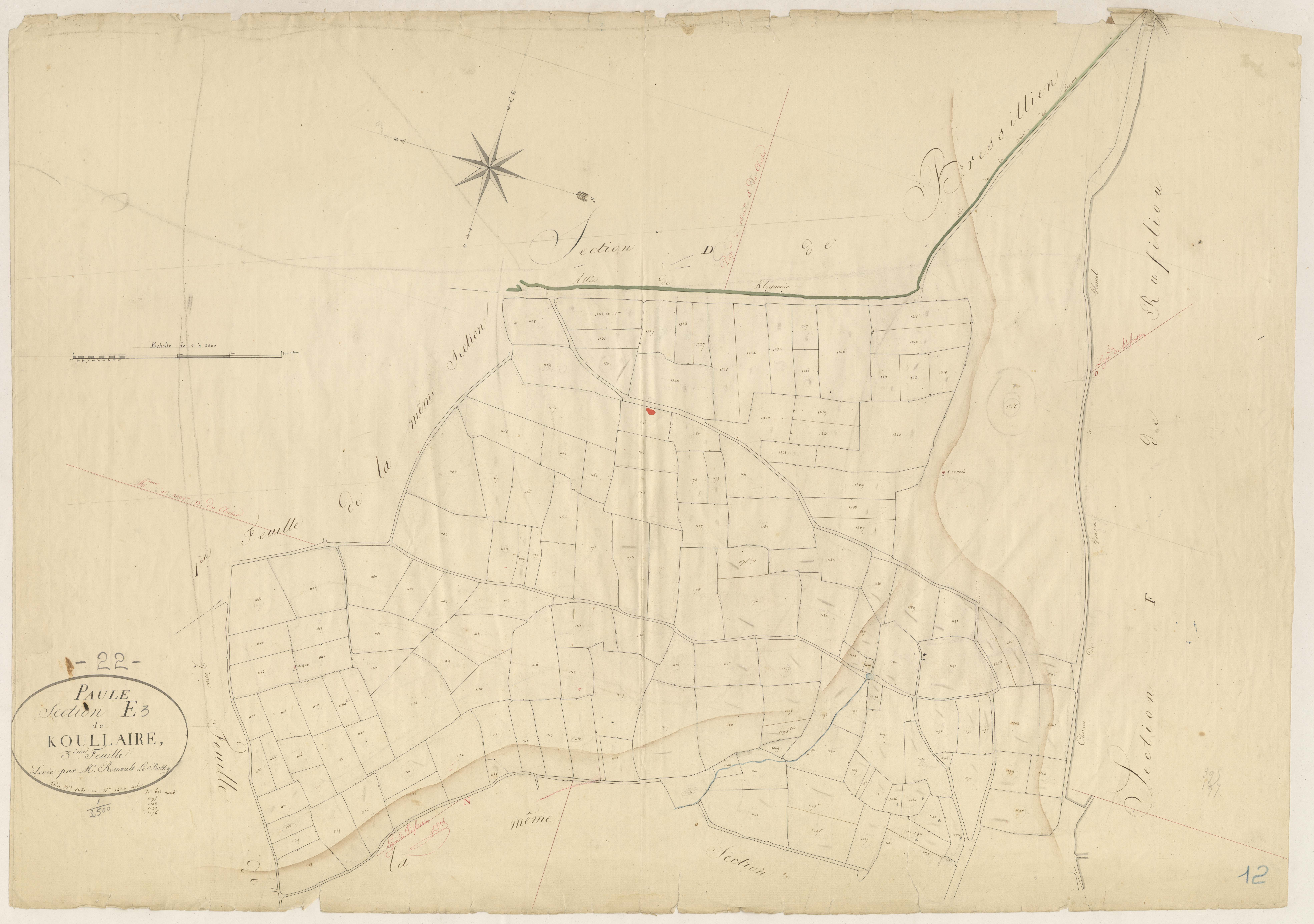 Paule - Section E, 3e feuille