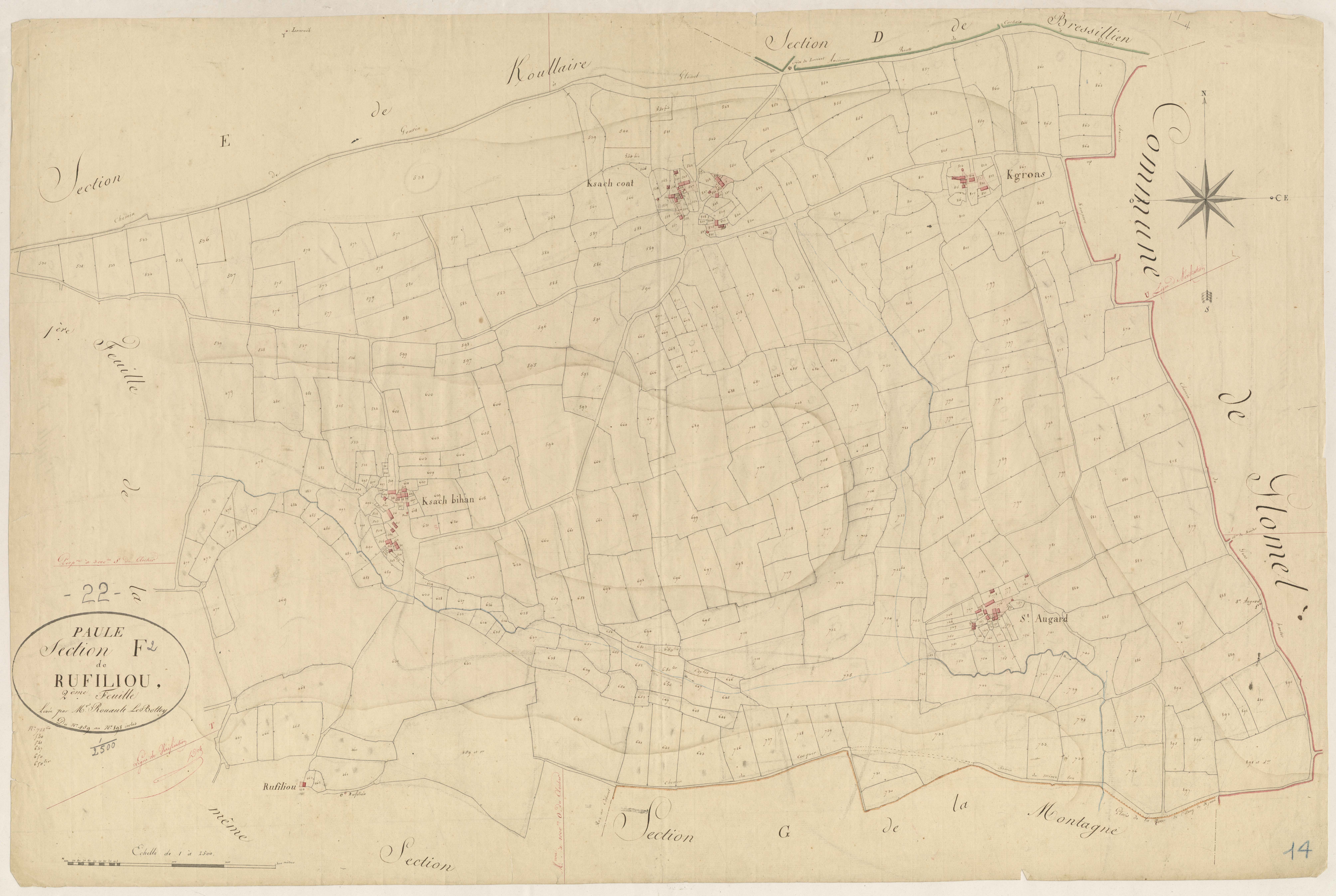 Paule - Section F, 2e feuille