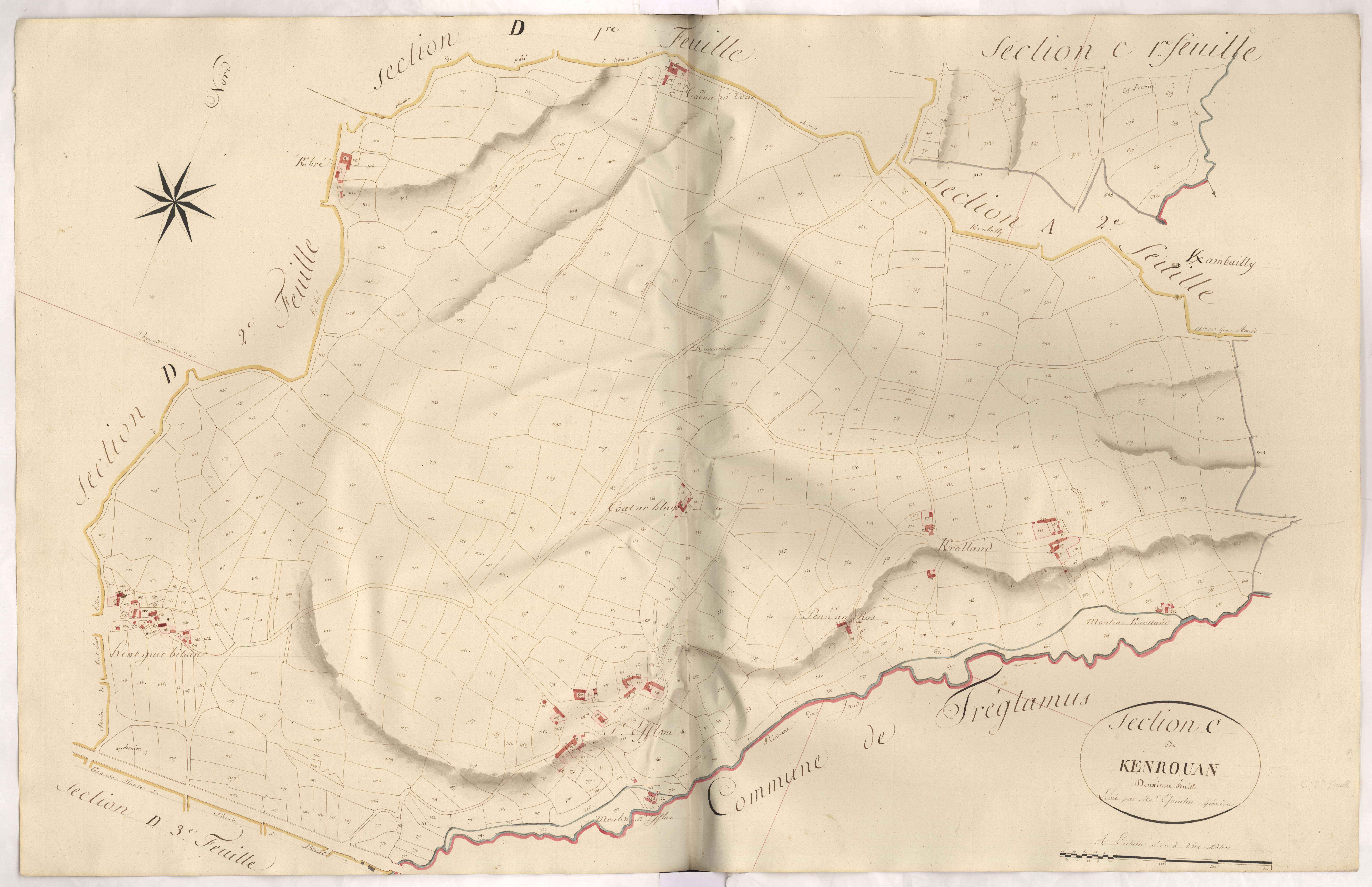 Pédernec - Section C, 2e feuille