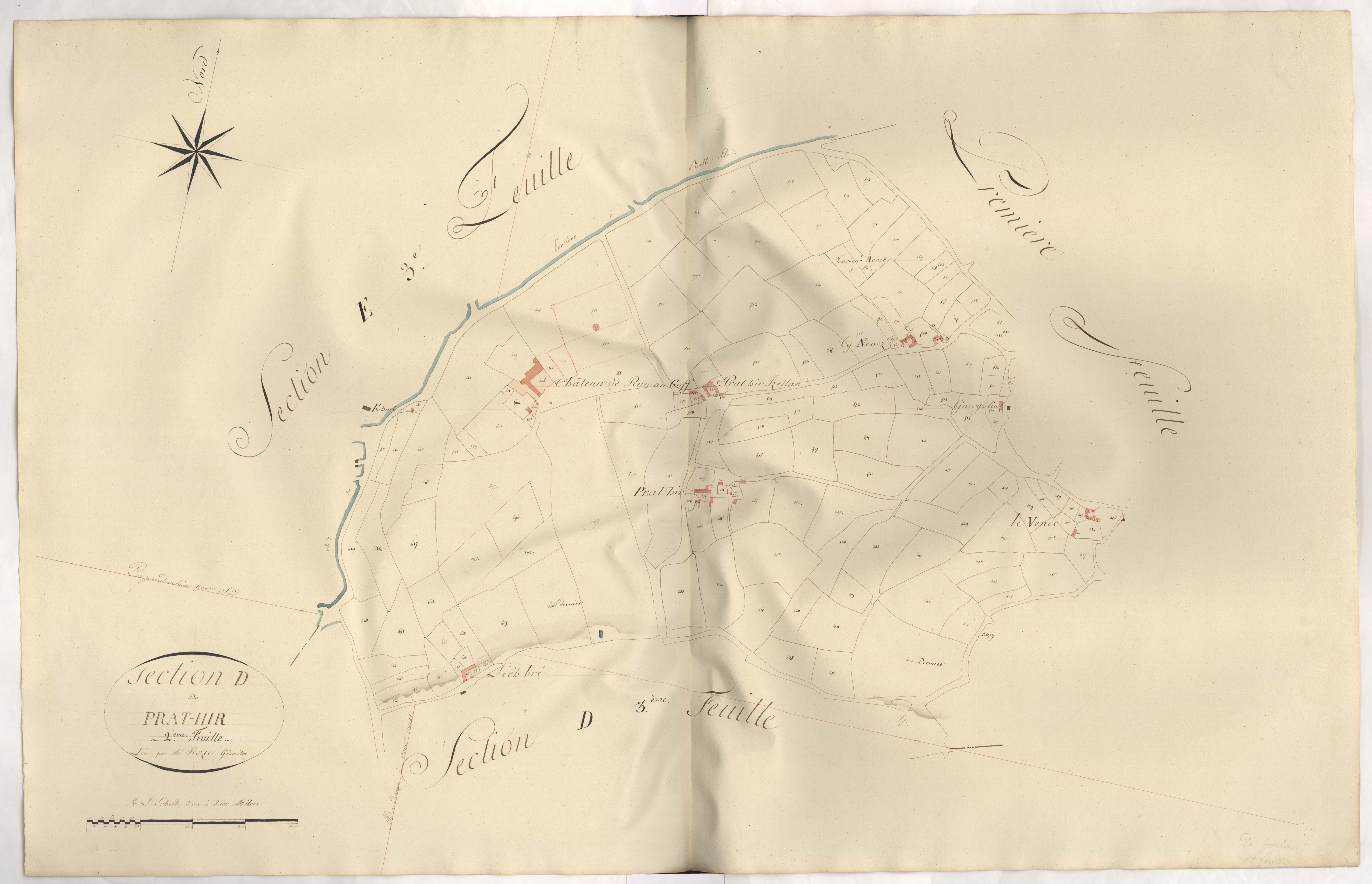 Pédernec - Section D, 2e feuille