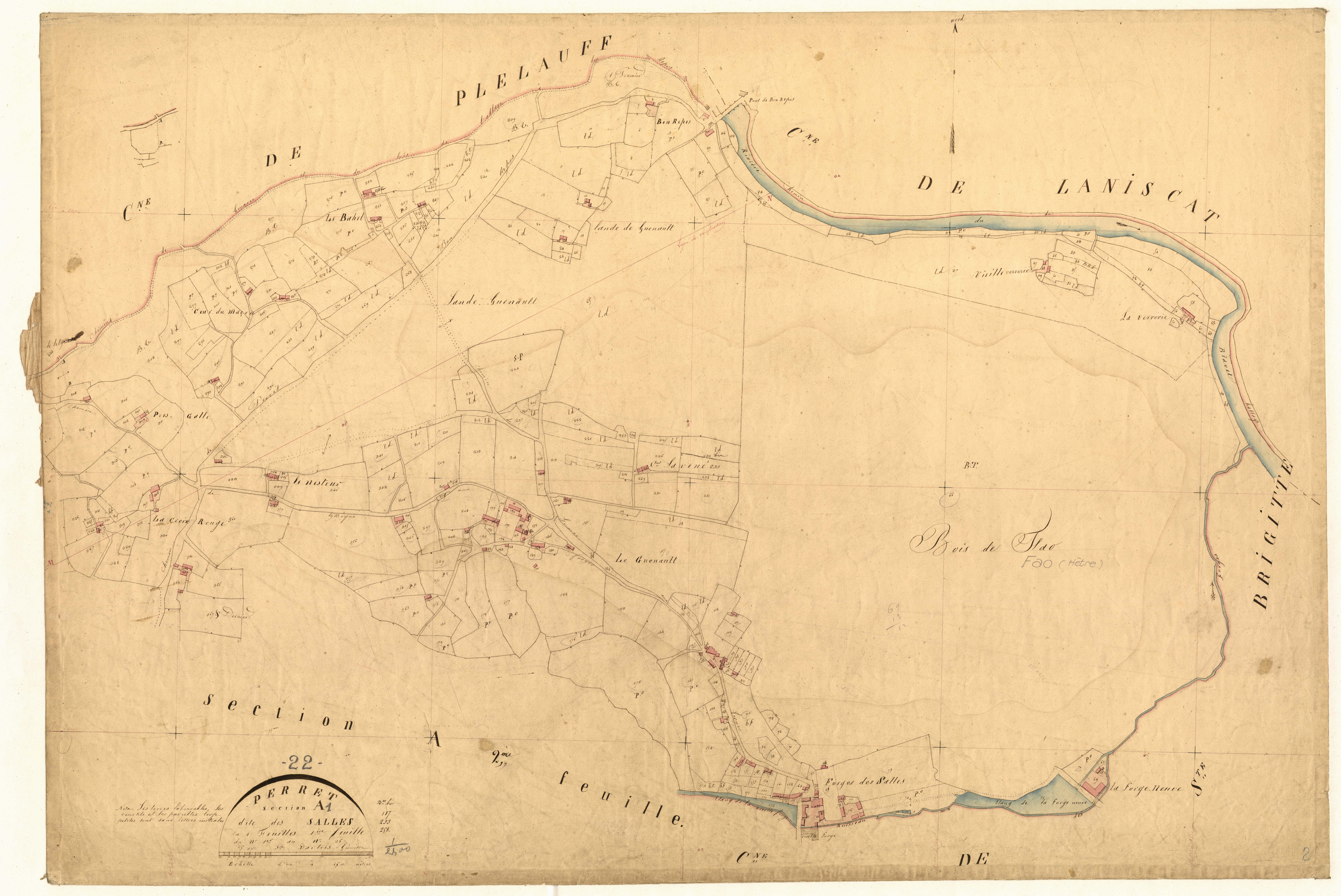 Perret - Section A, 1re feuille