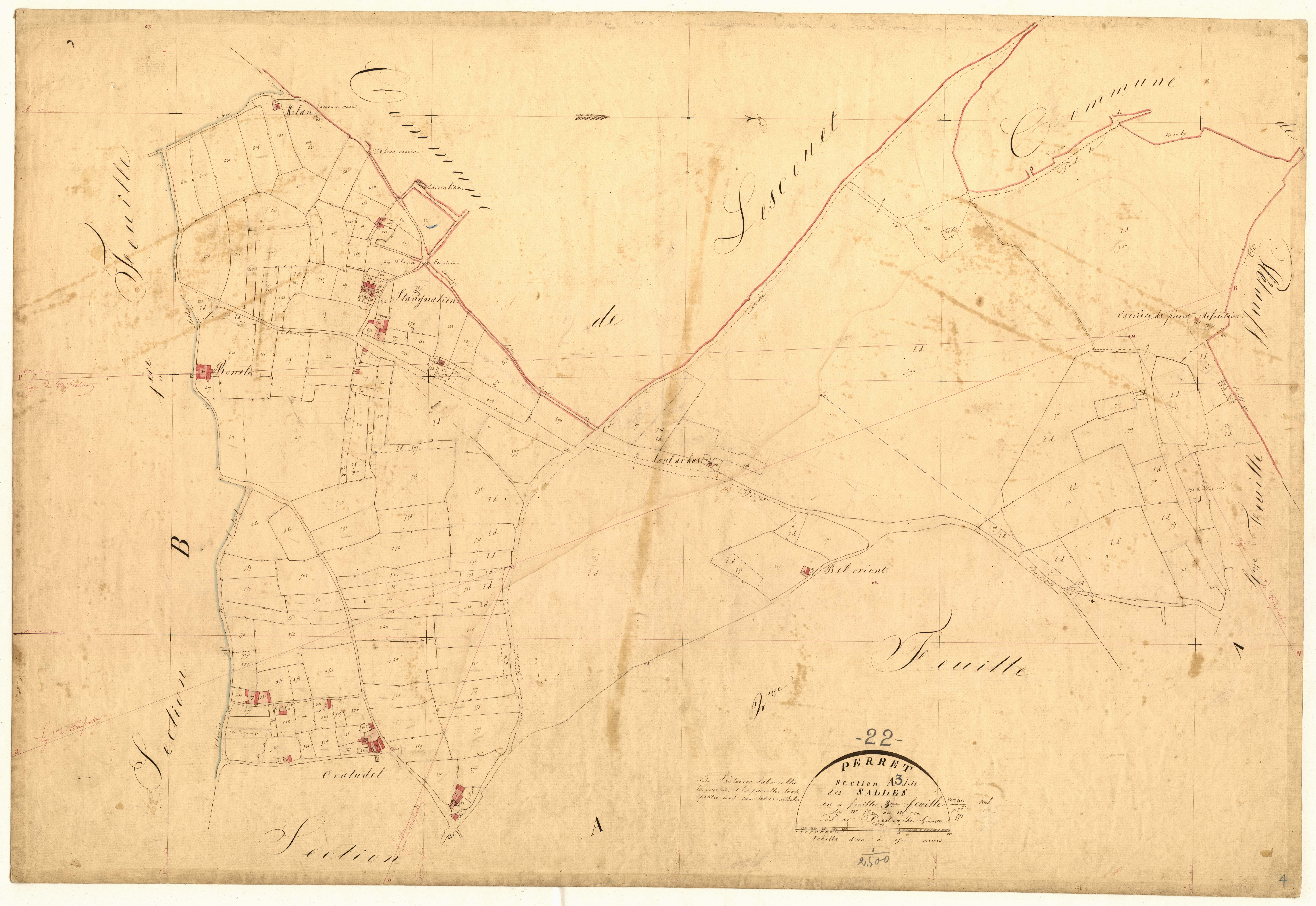 Perret - Section A, 3e feuille