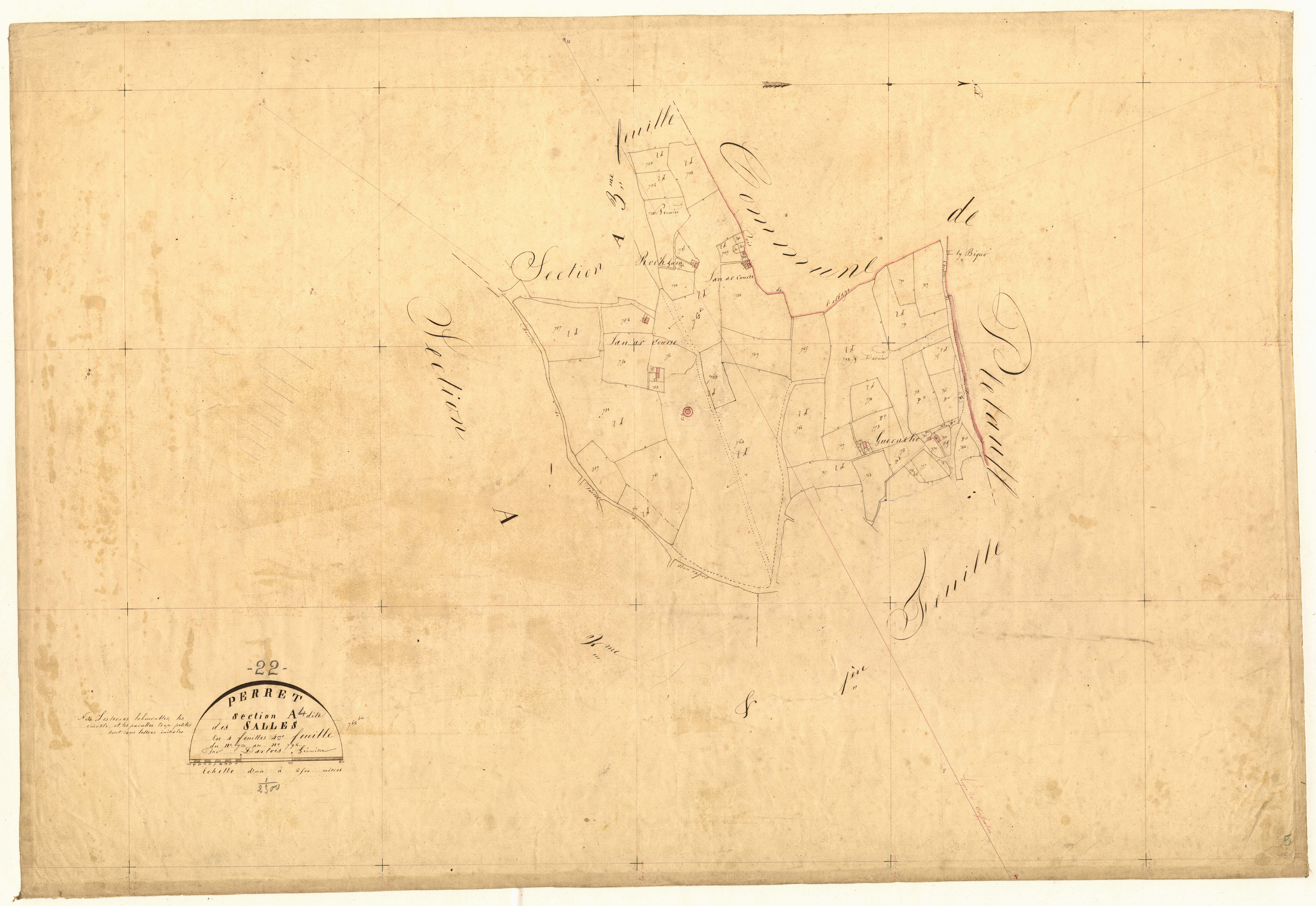 Perret - Section A, 4e feuille