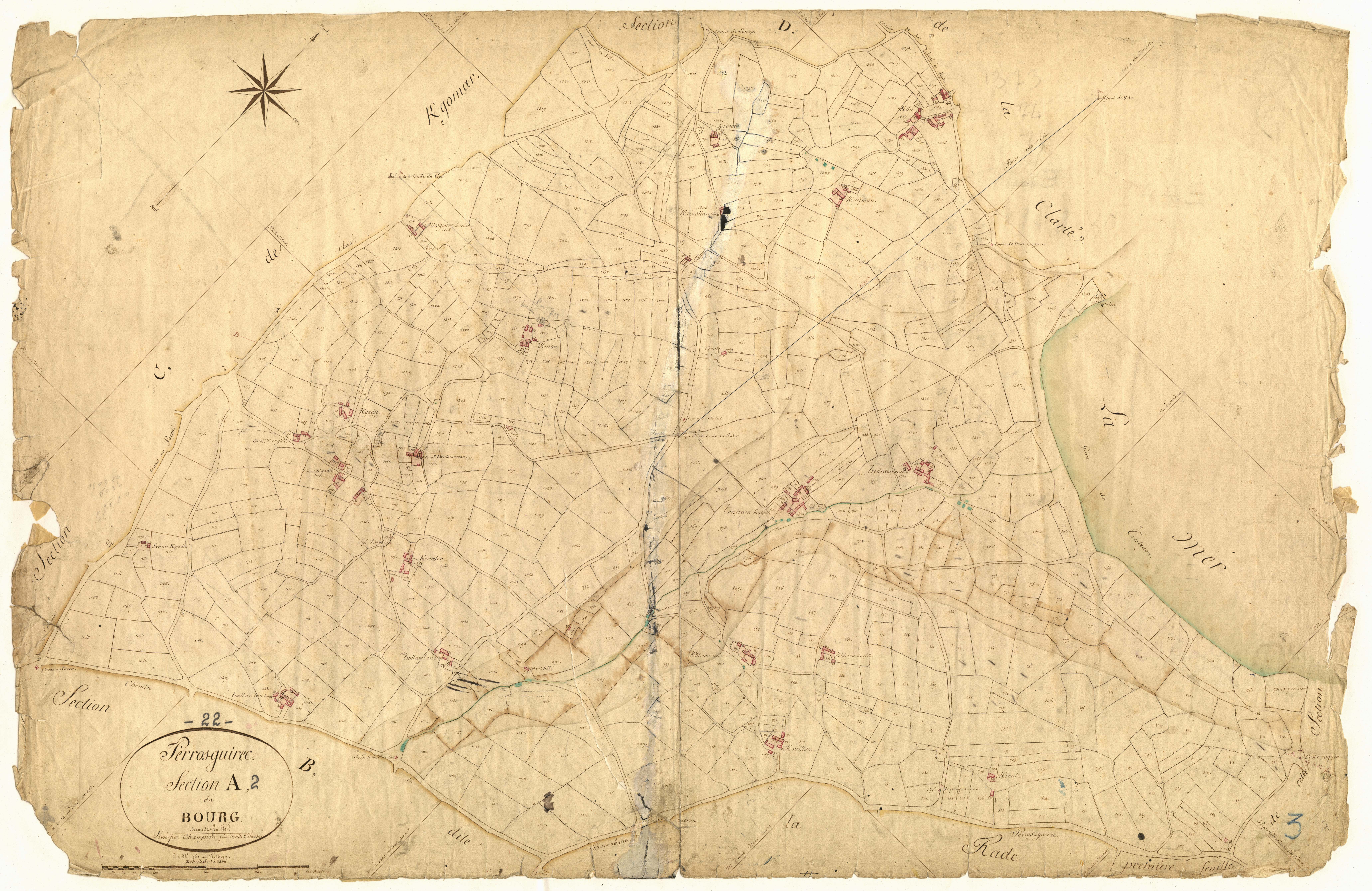 Perros-Guirec - Section A, 2e feuille