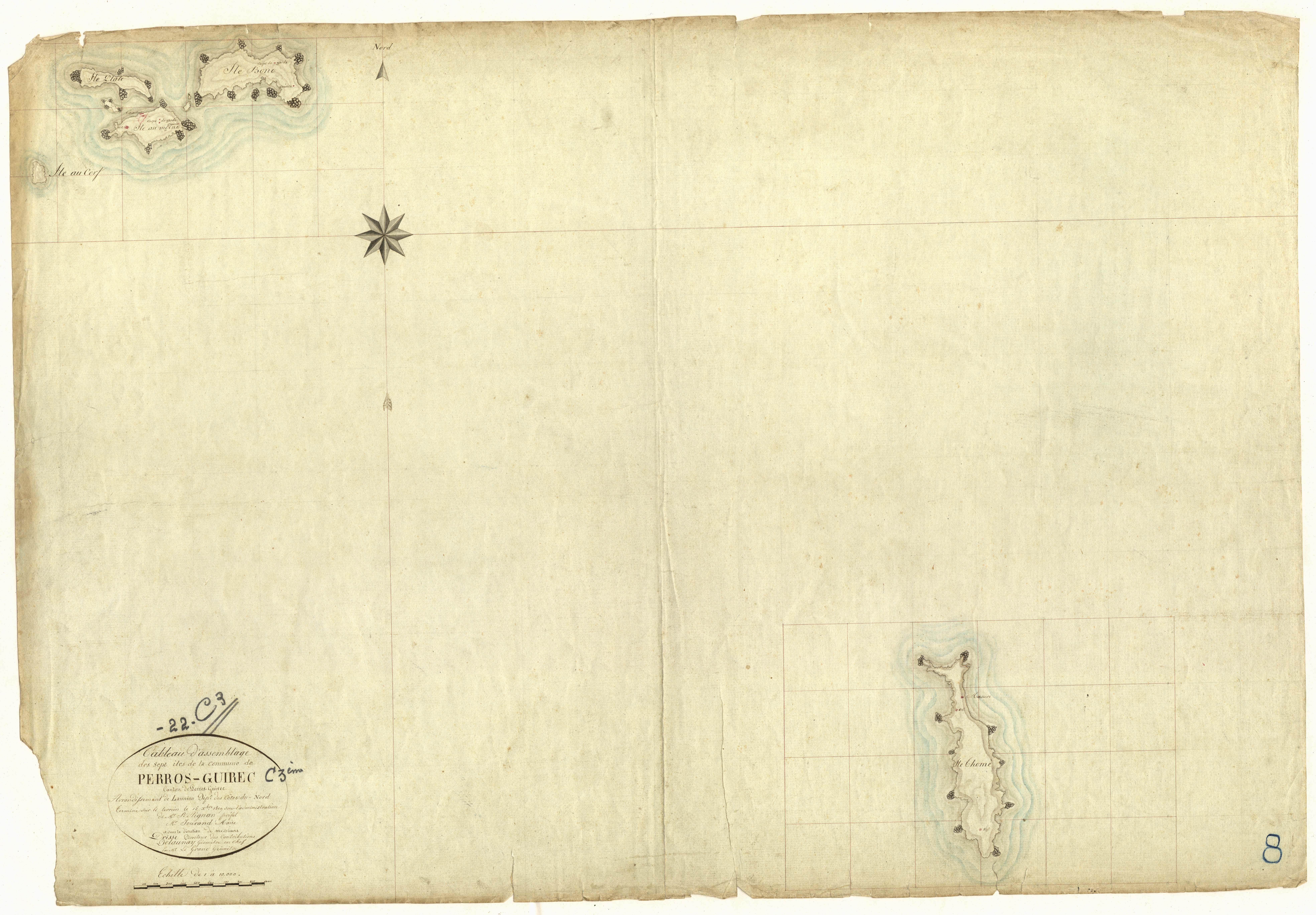 Perros-Guirec - Section C, 3e feuille