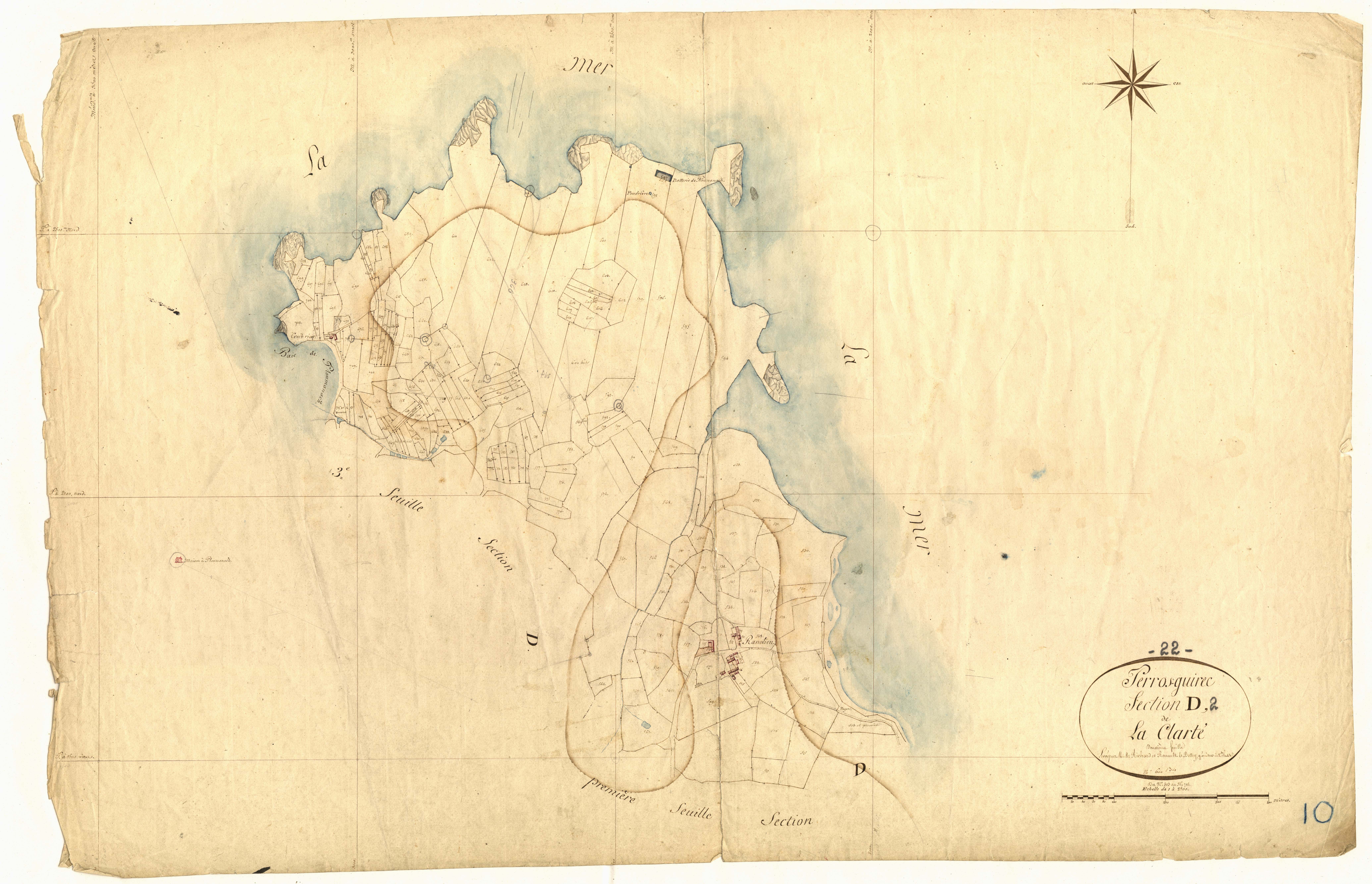 Perros-Guirec - Section D, 2e feuille