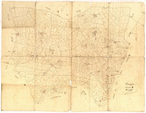 Perros-Guirec - Section B, 1re feuille