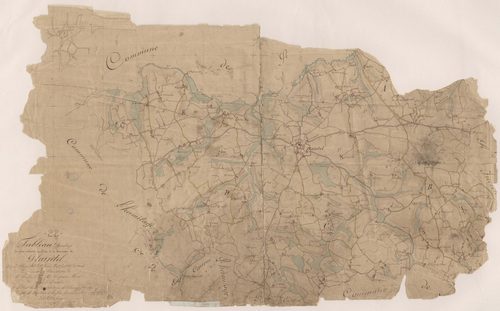 Plaintel - Tableau d'assemblage