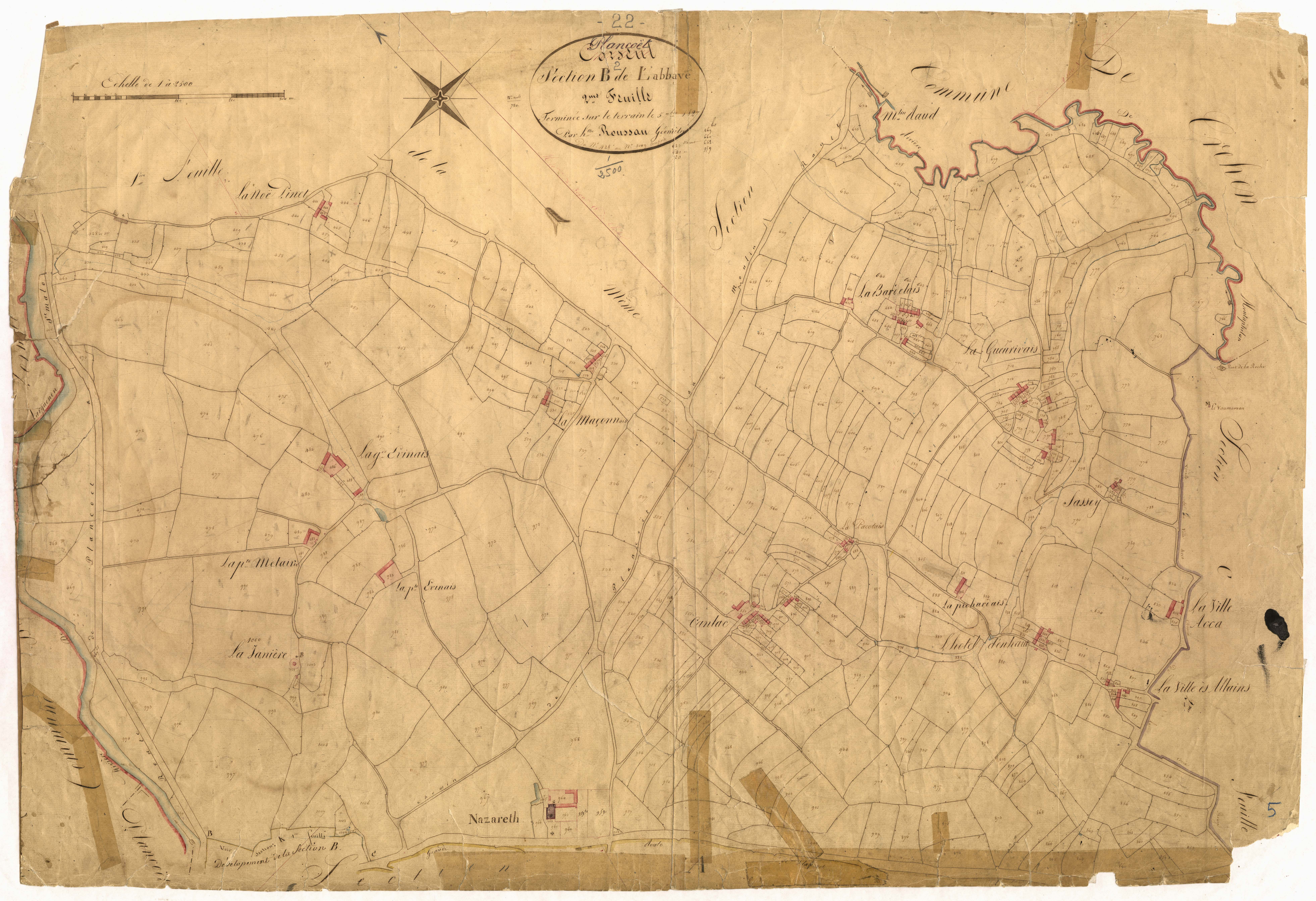 Plancoët - Section B, 2e feuille