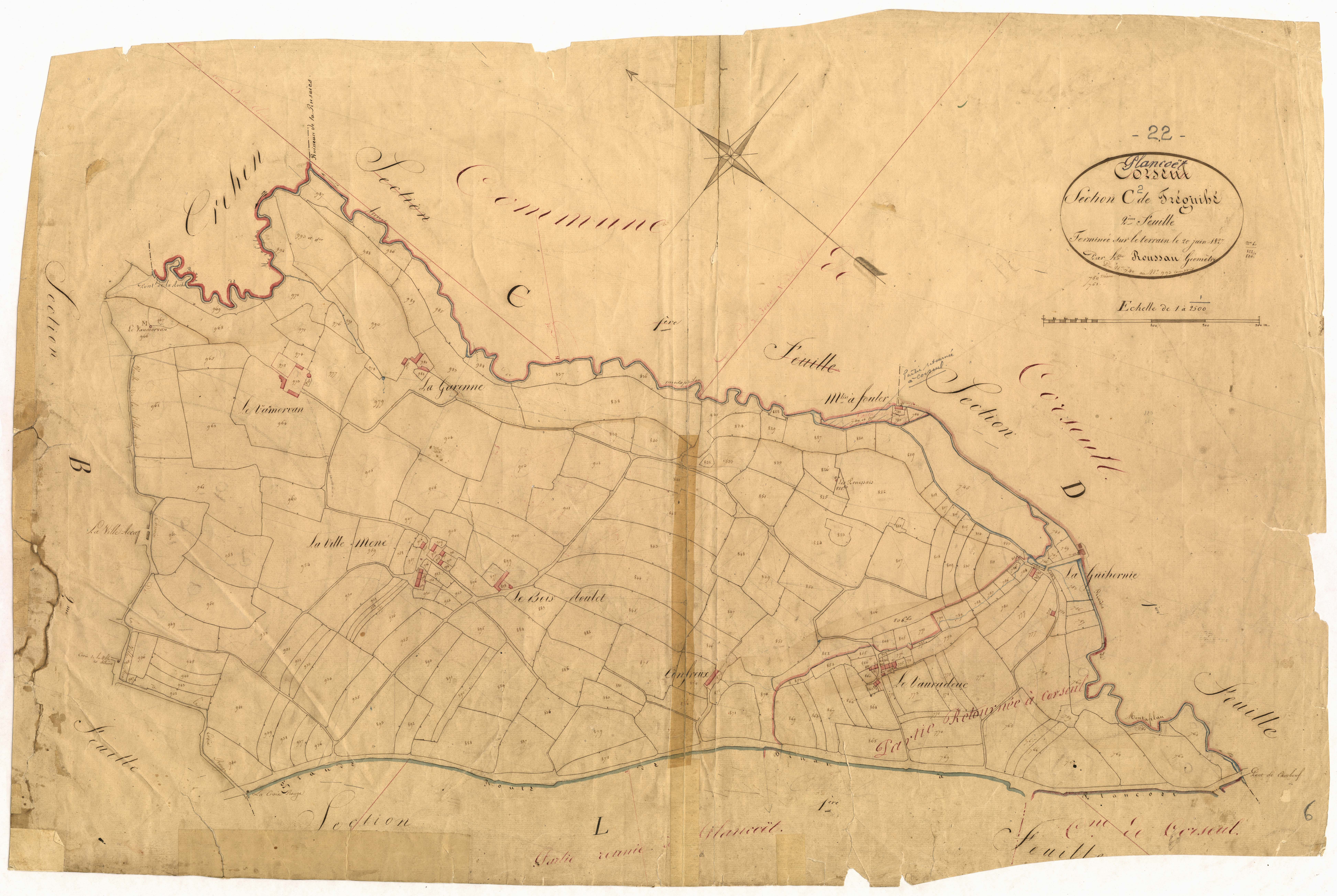 Plancoët - Section C, 2e feuille