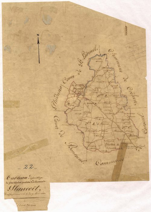 Plancoët - Tableau d'assemblage