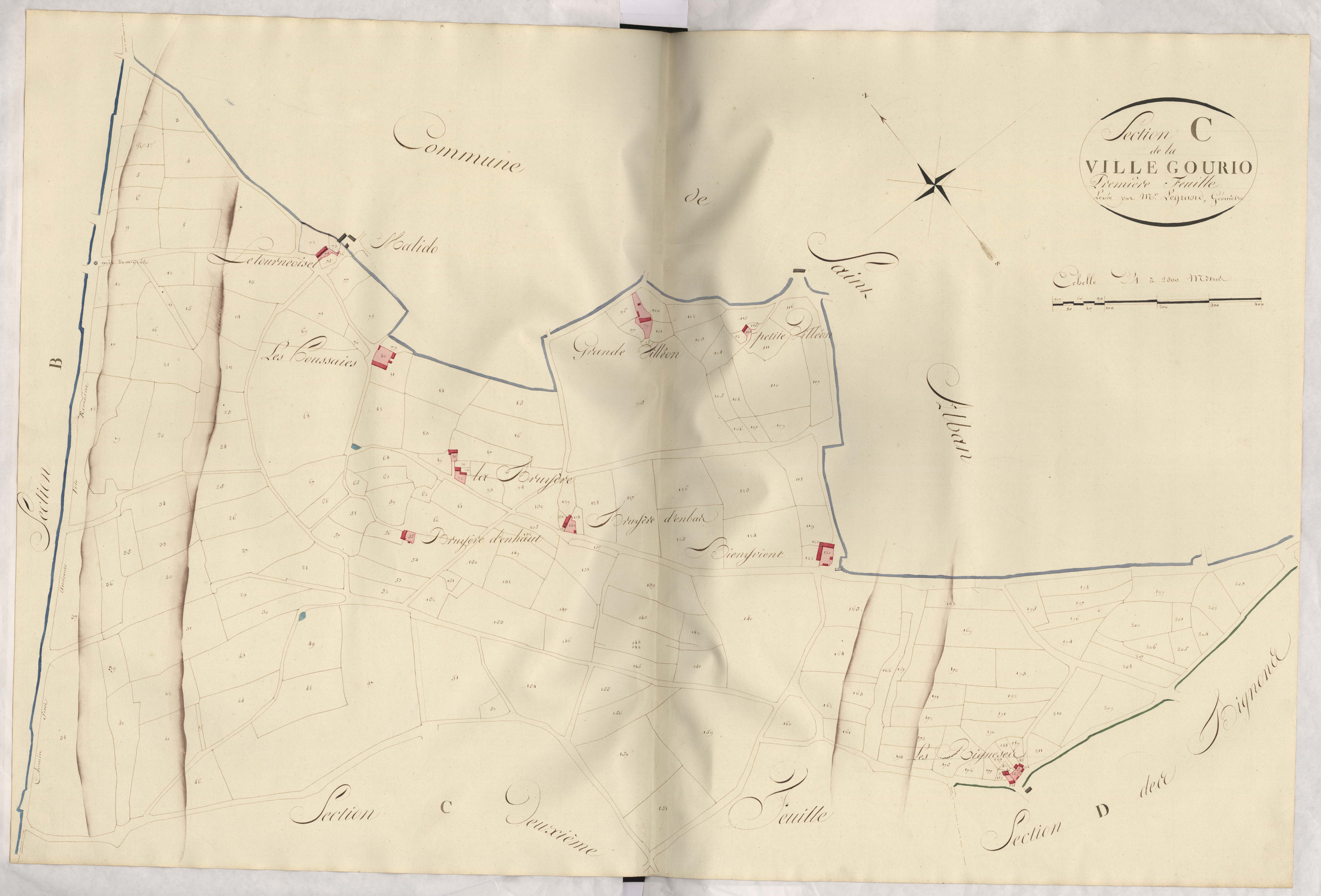 Lamballe-Armor - Section C, 1re feuille