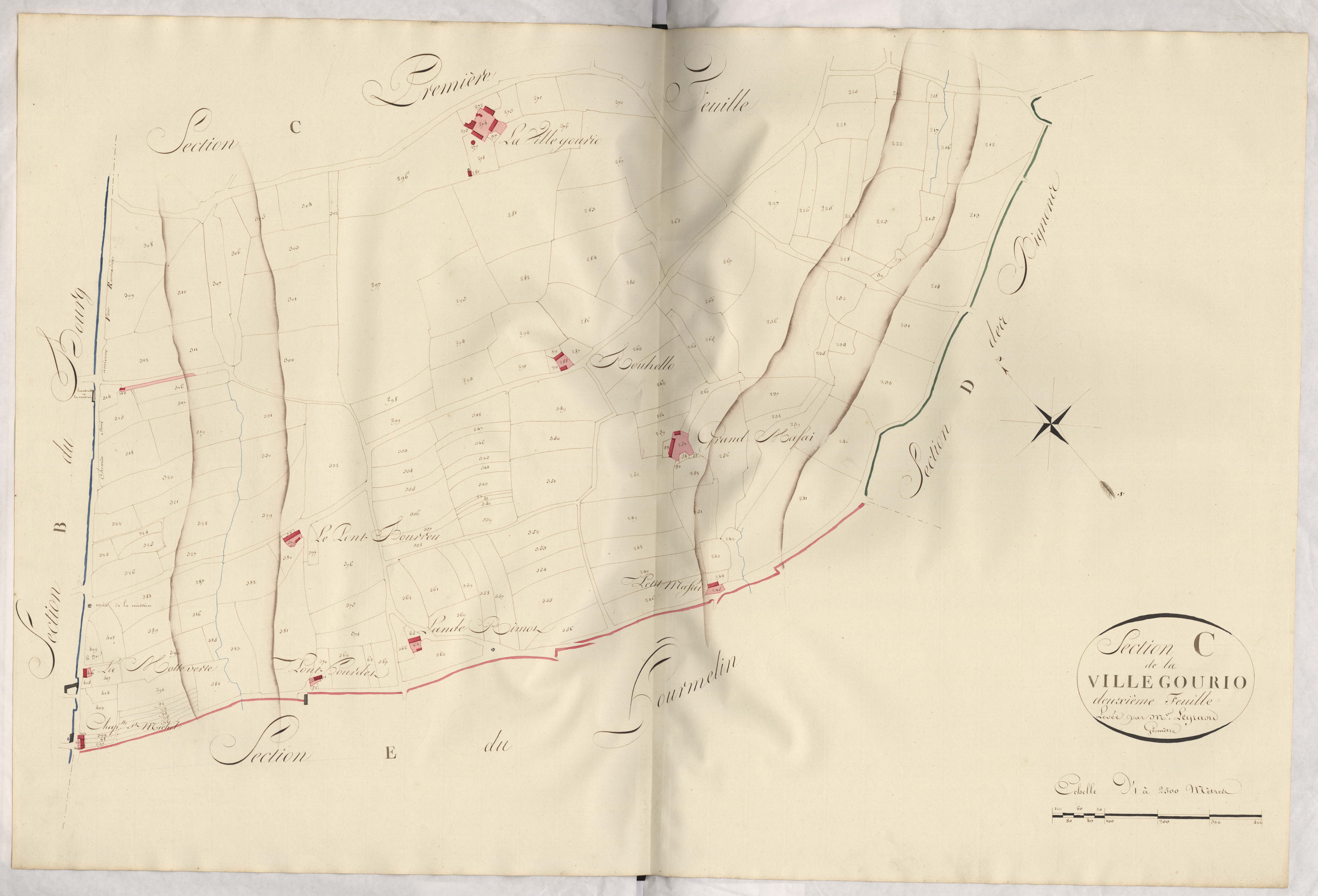 Lamballe-Armor - Section C, 2e feuille