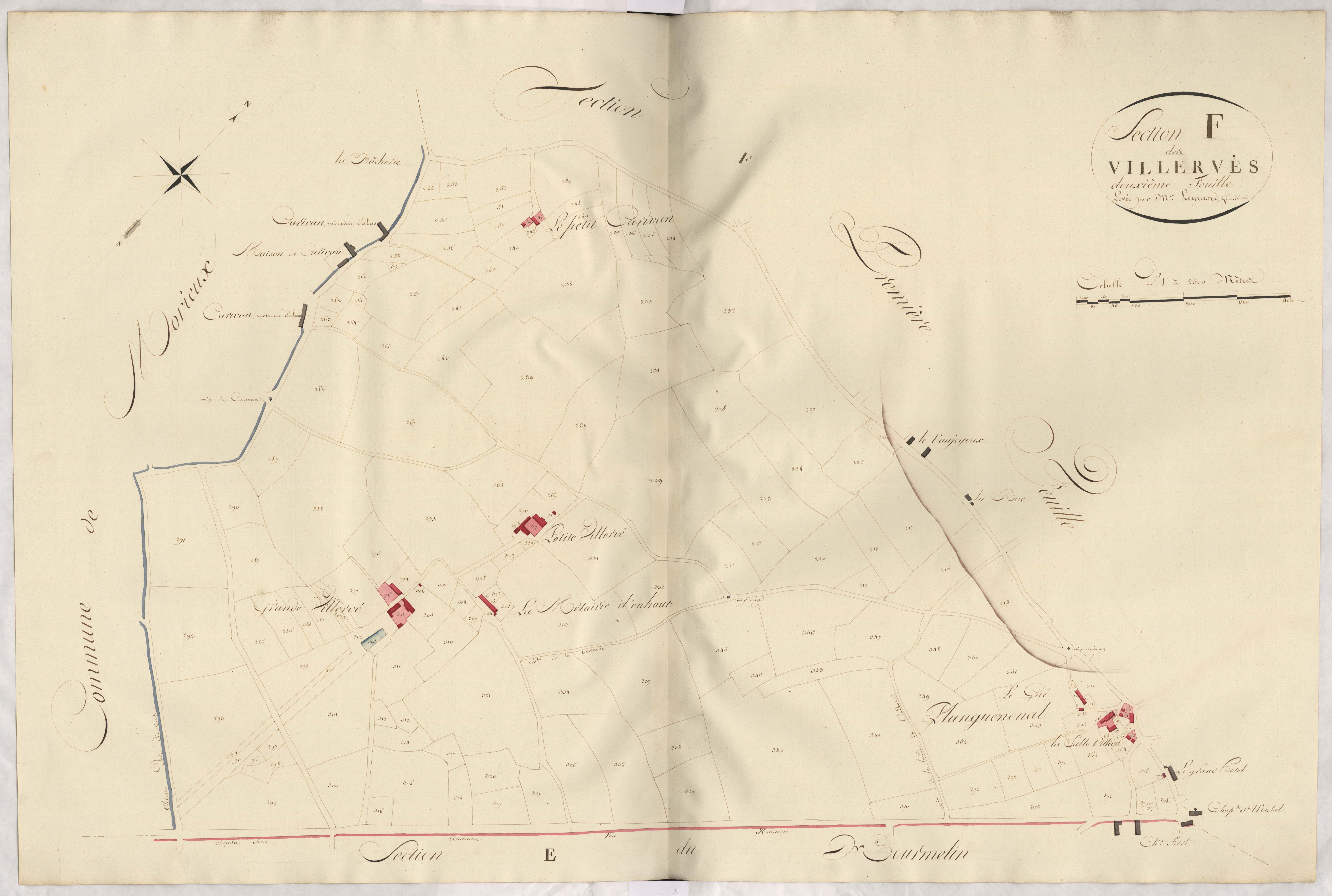 Lamballe-Armor - Section F, 2e feuille