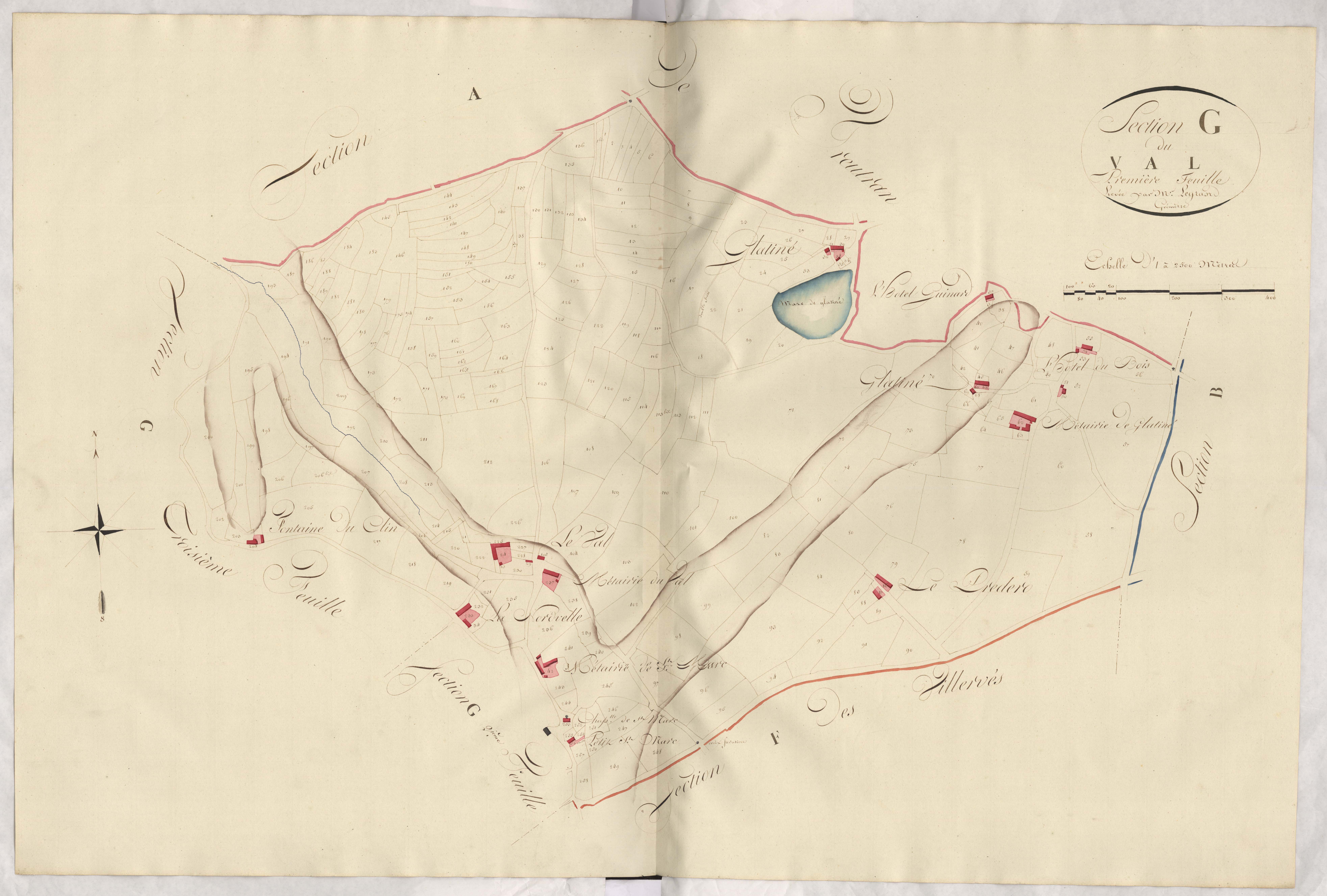 Lamballe-Armor - Section G, 1re feuille