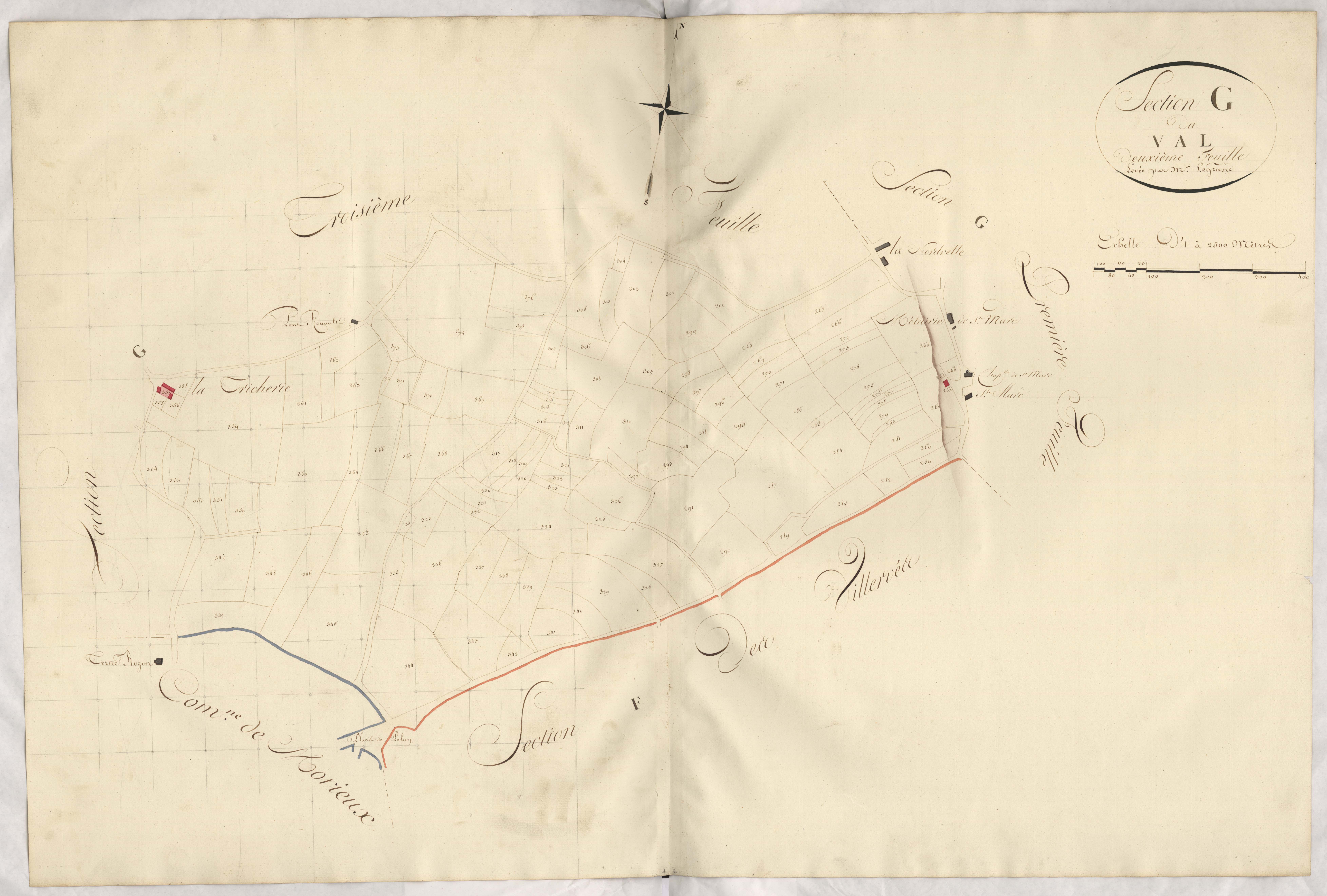 Lamballe-Armor - Section G, 2e feuille