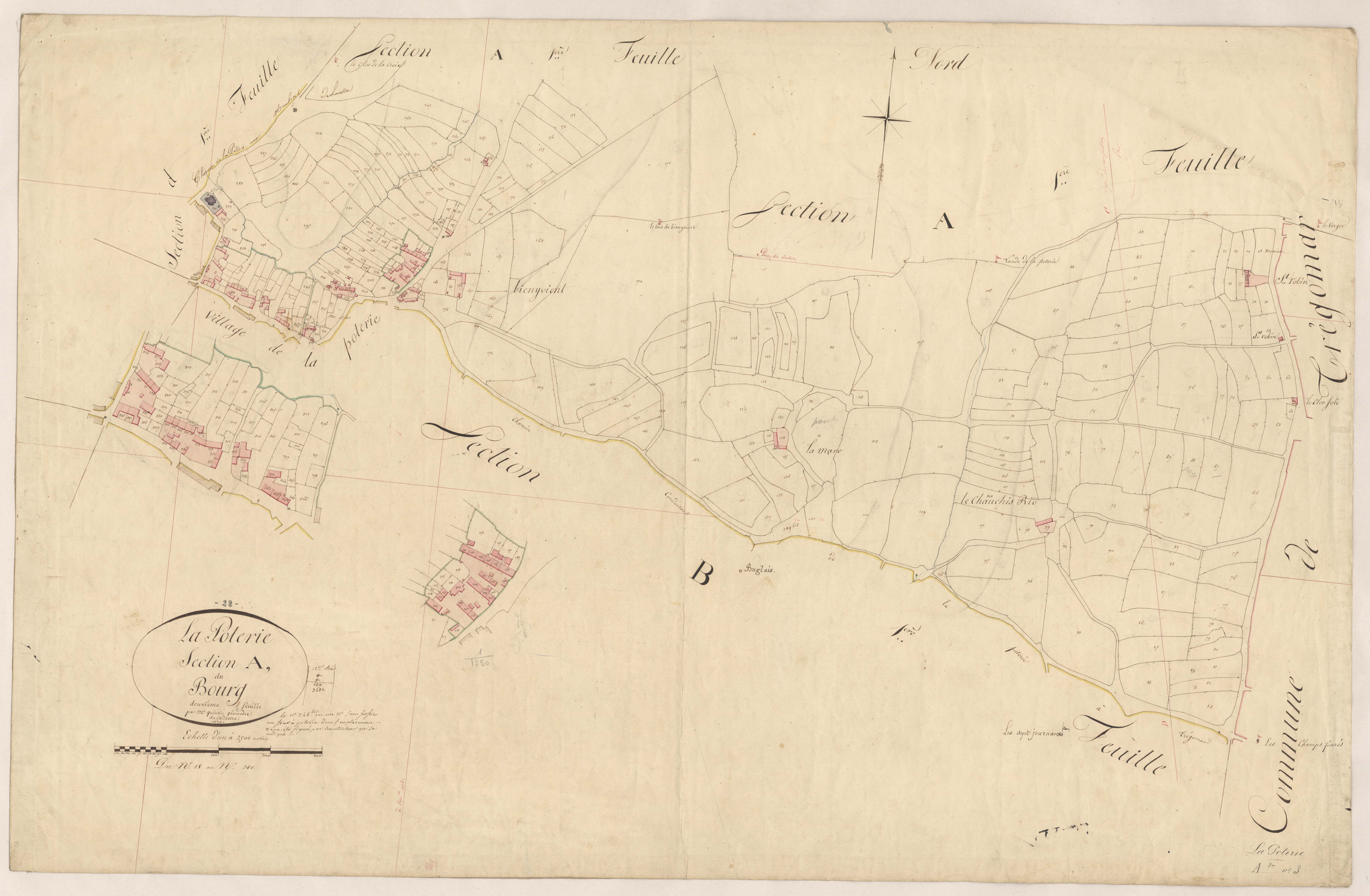 Lamballe-Armor - Section A, 2e feuille