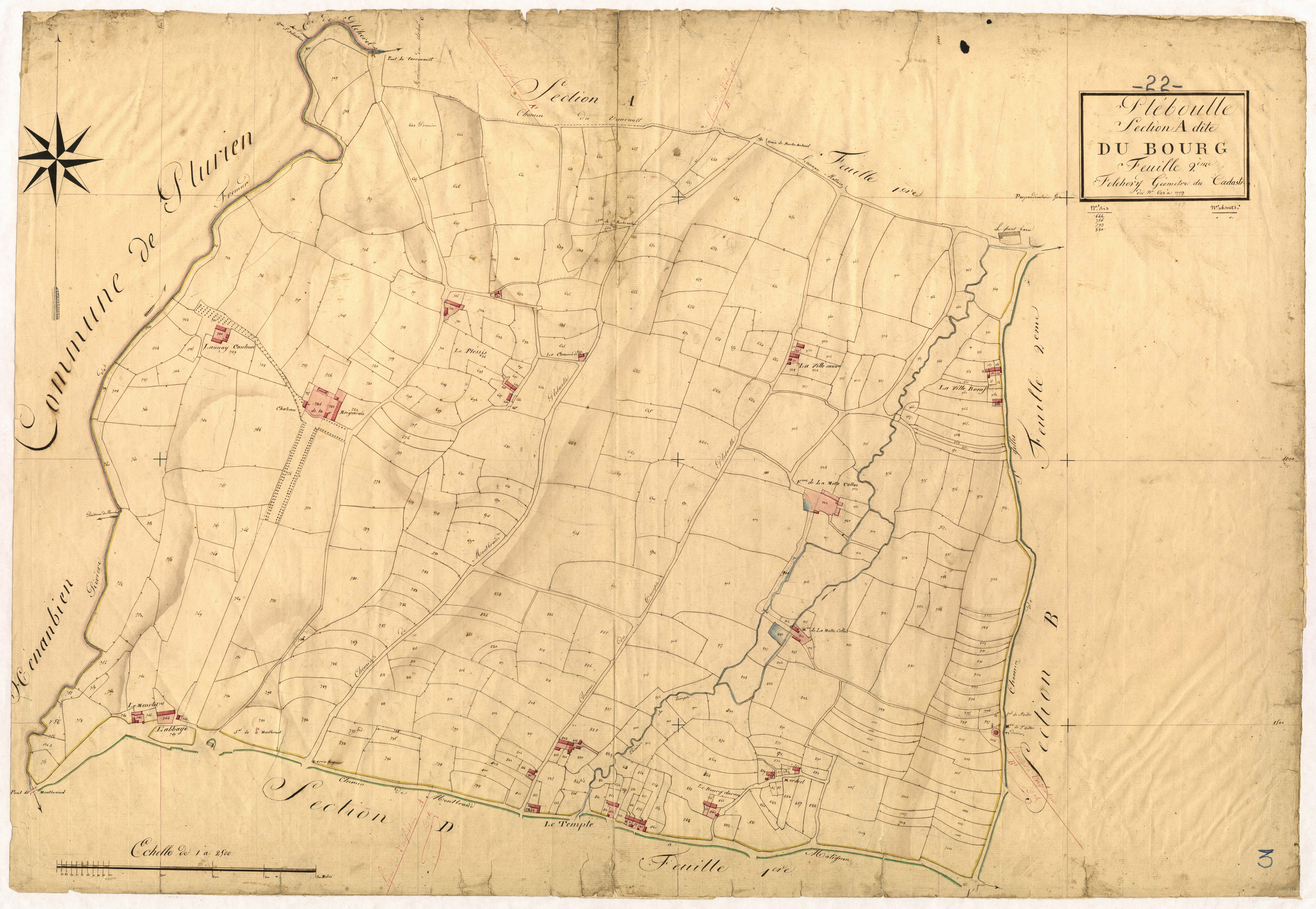 Pléboulle - Section A, 2e feuille