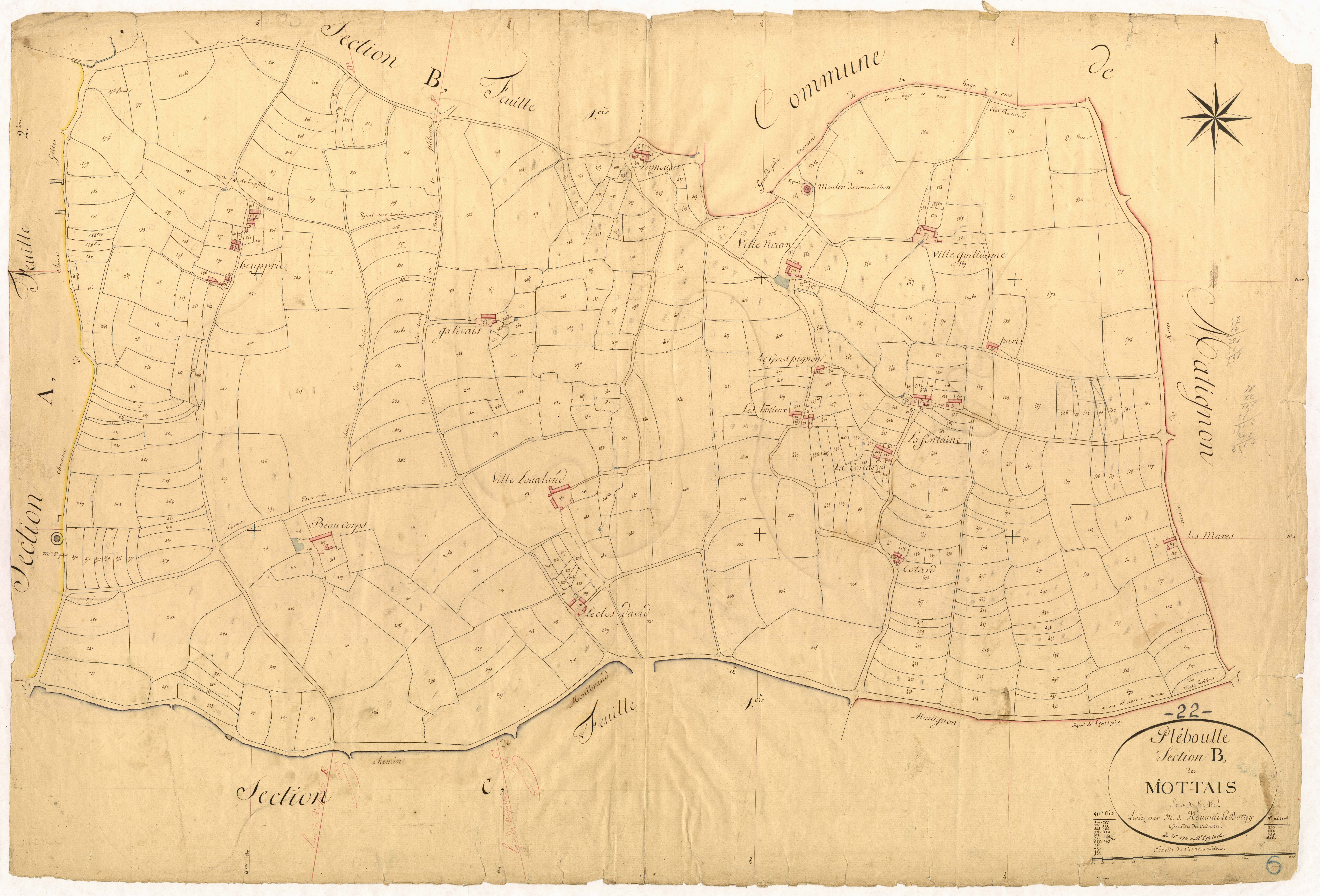 Pléboulle - Section B, 2e feuille