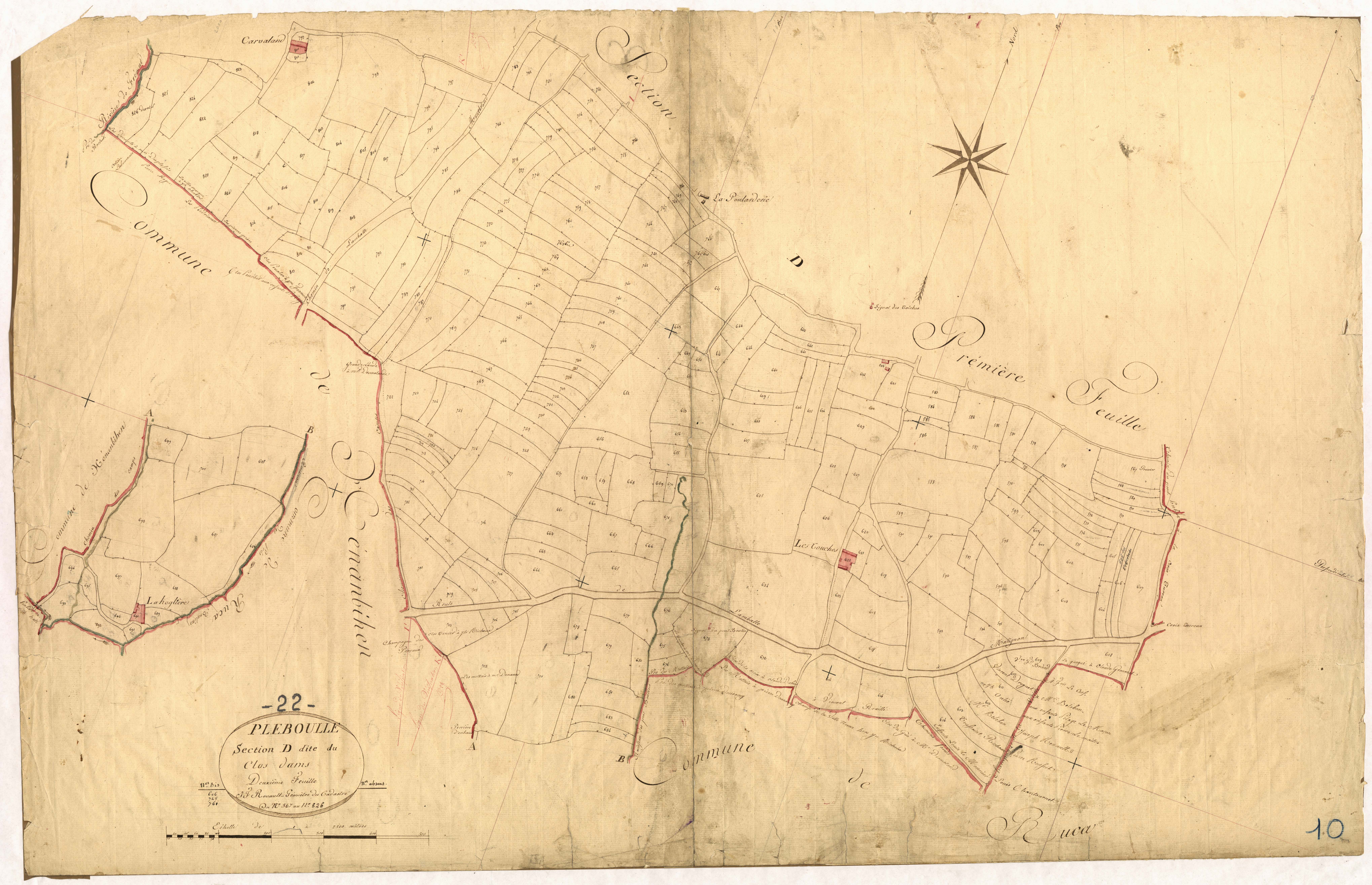 Pléboulle - Section D, 2e feuille