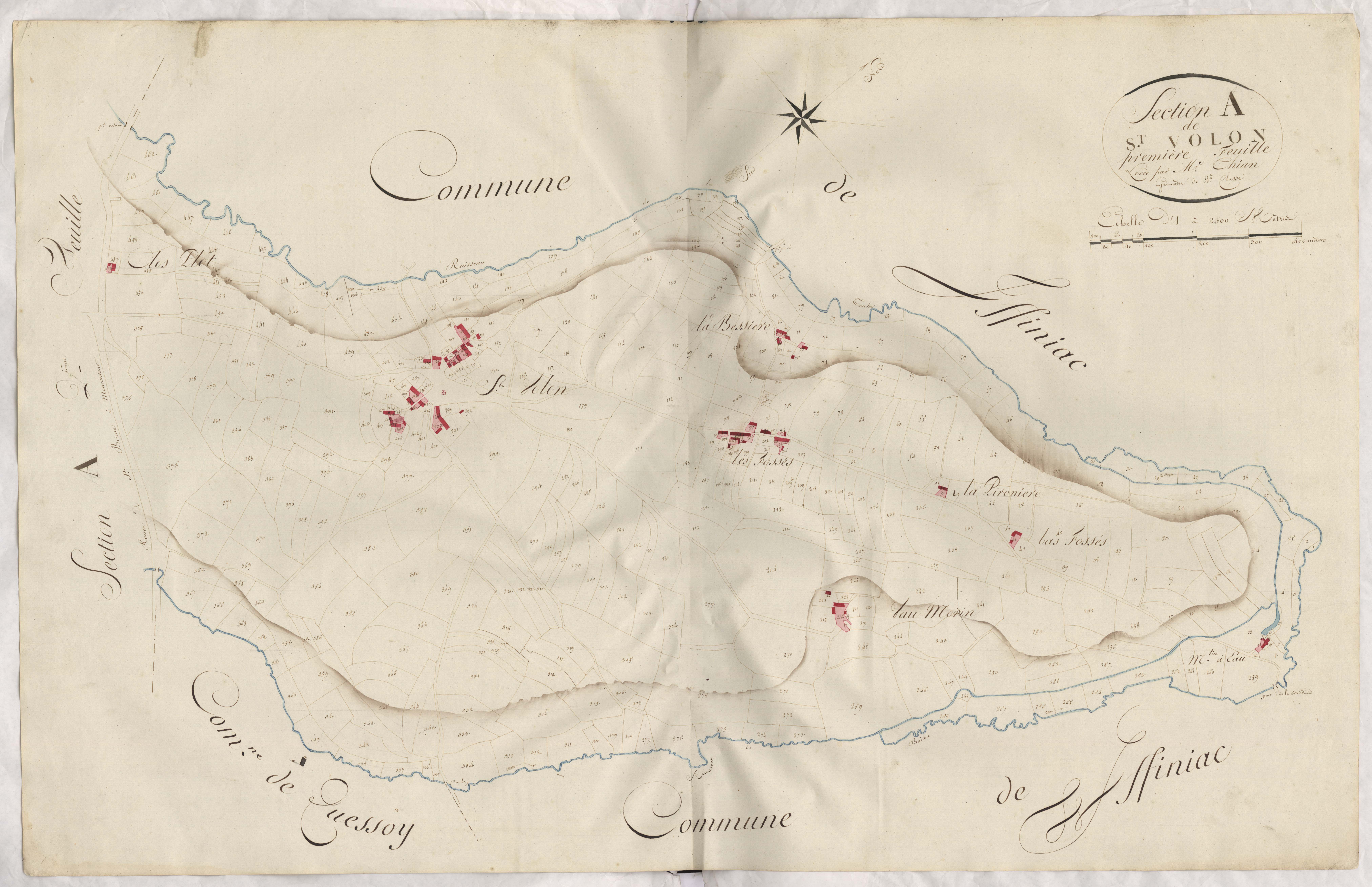 Plédran - Section A, 1re feuille