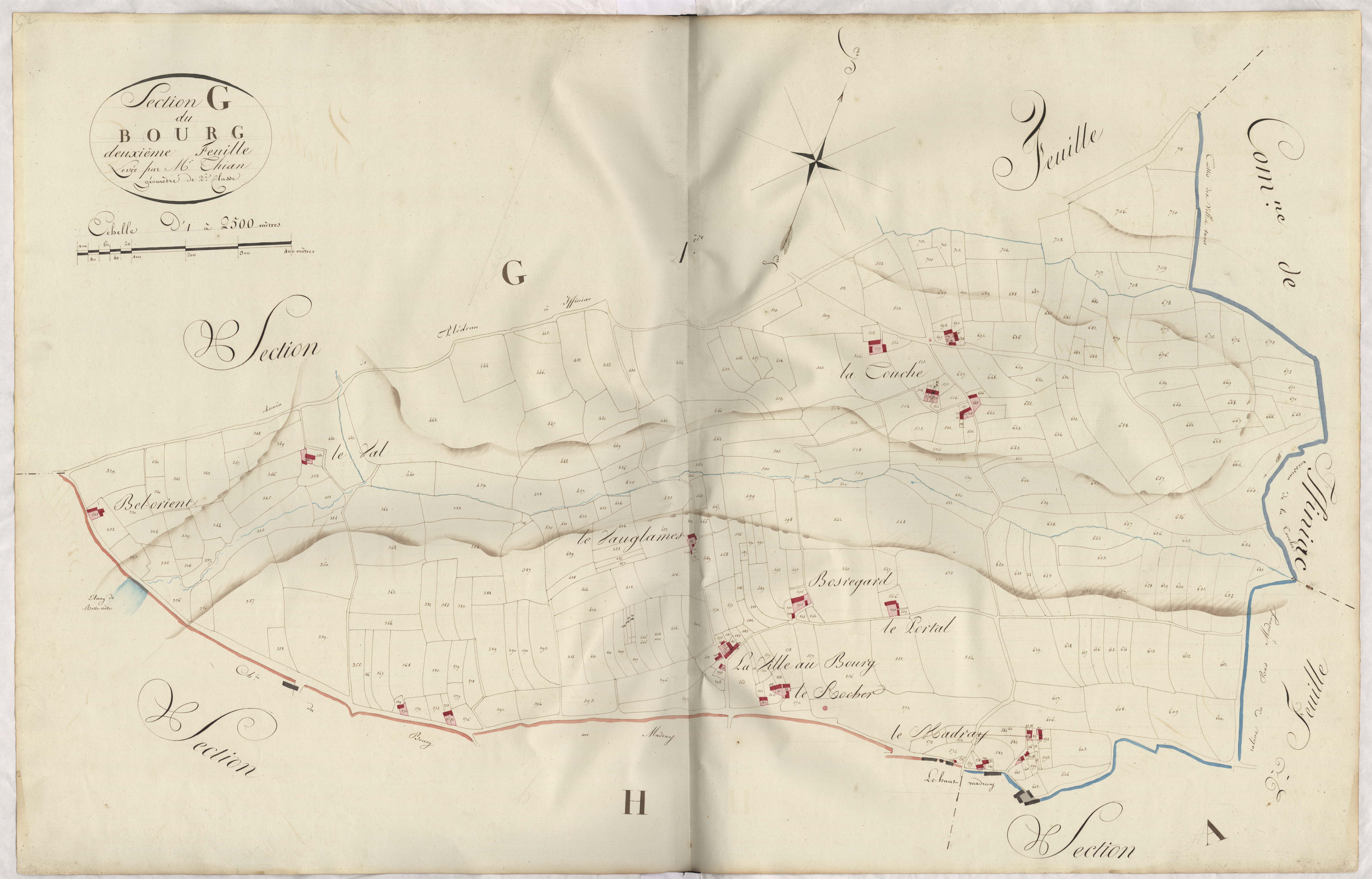 Plédran - Section G, 2e feuille