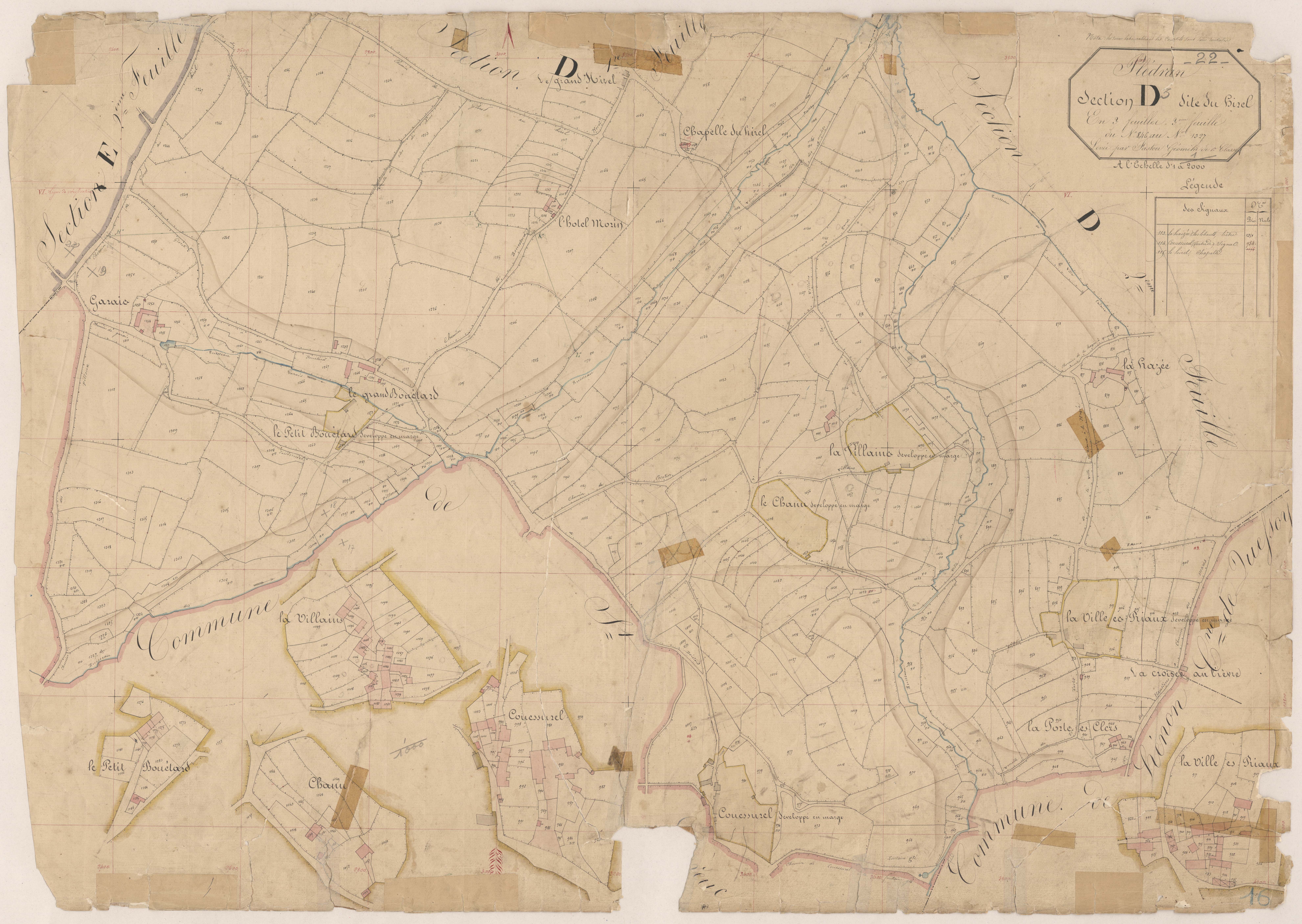 Plédran - Section A, 3e feuille