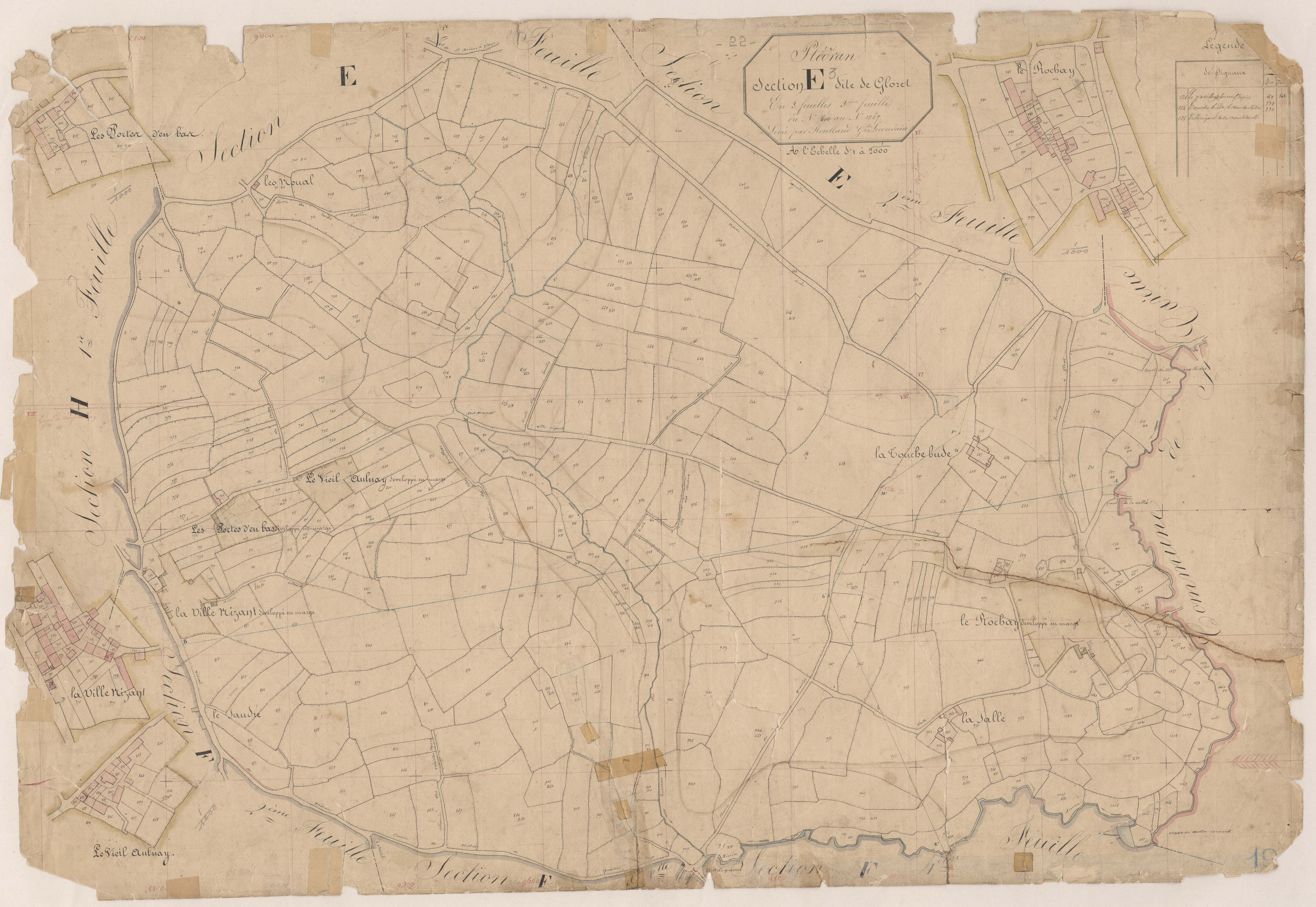 Plédran - Section B, 2e feuille