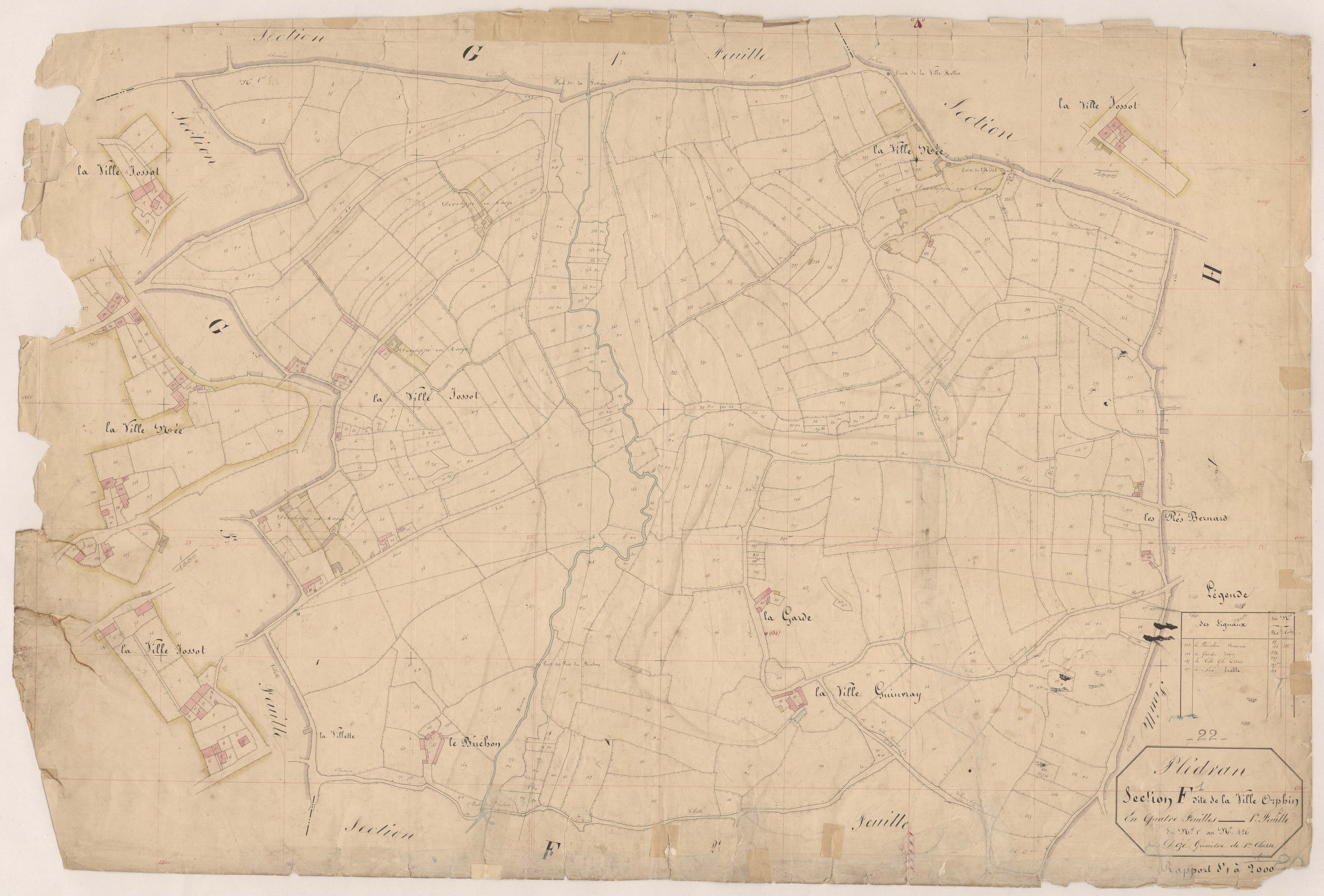 Plédran - Section B, 3e feuille