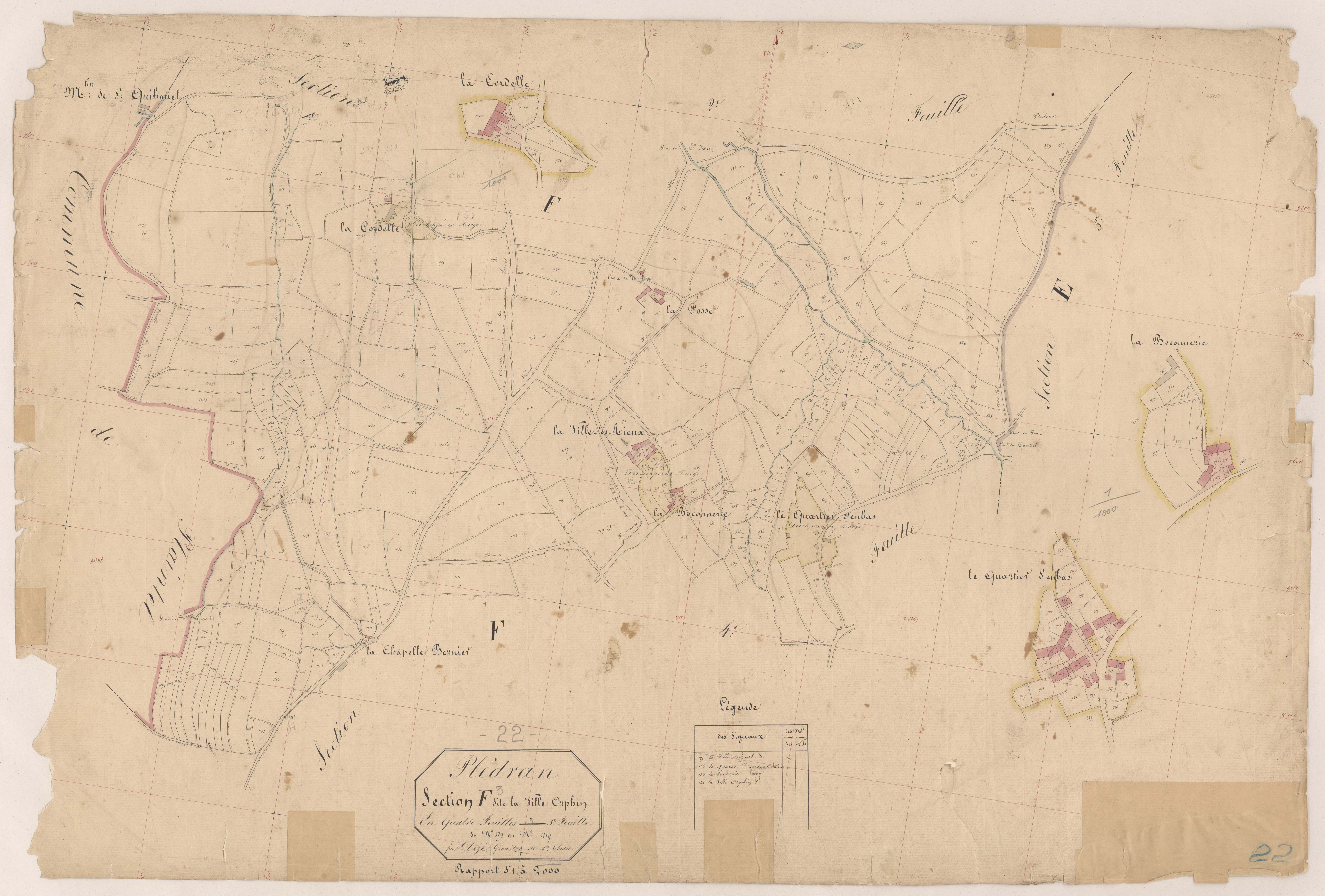 Plédran - Section C, 2e feuille