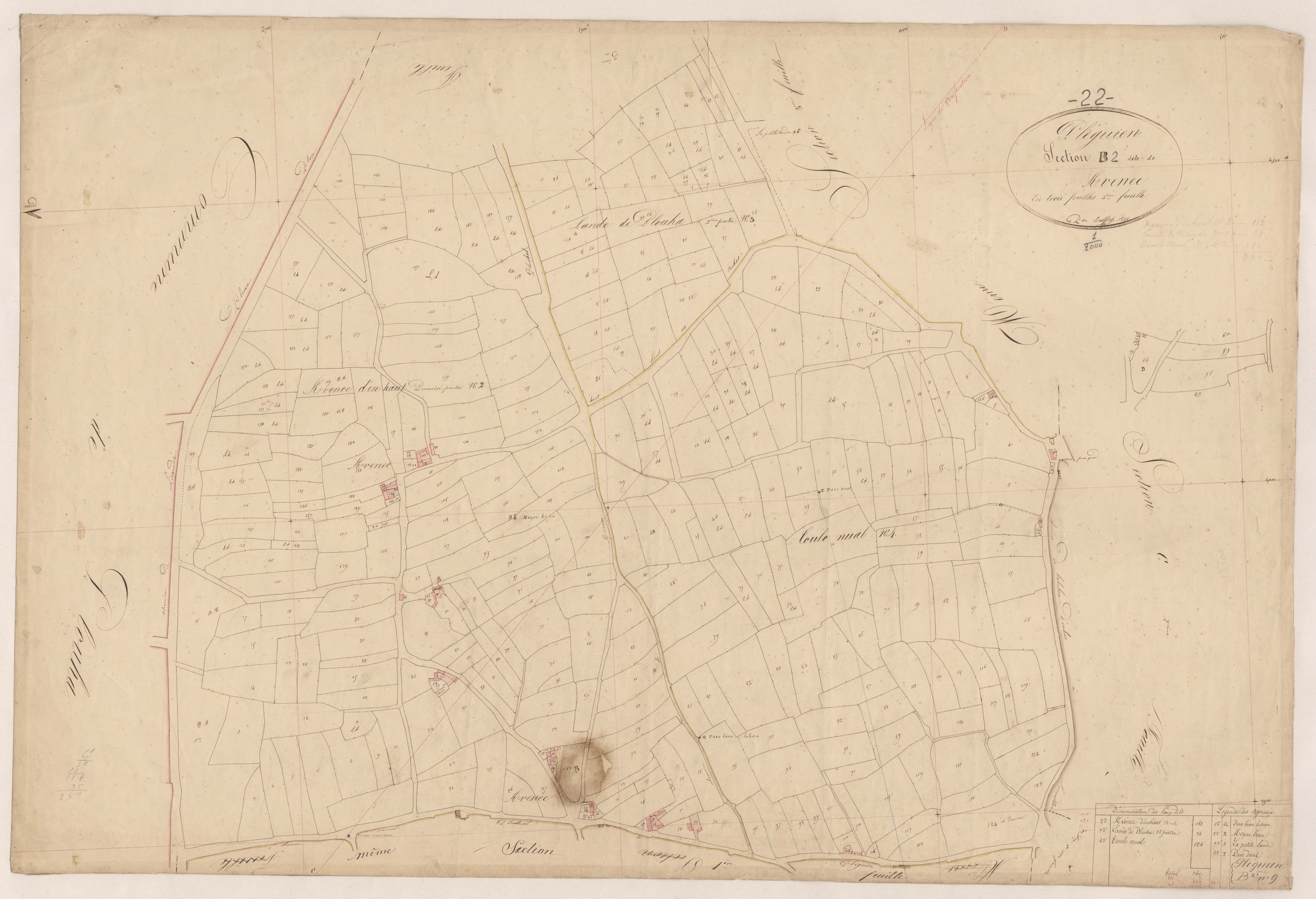 Pléguien - Section B, 2e feuille