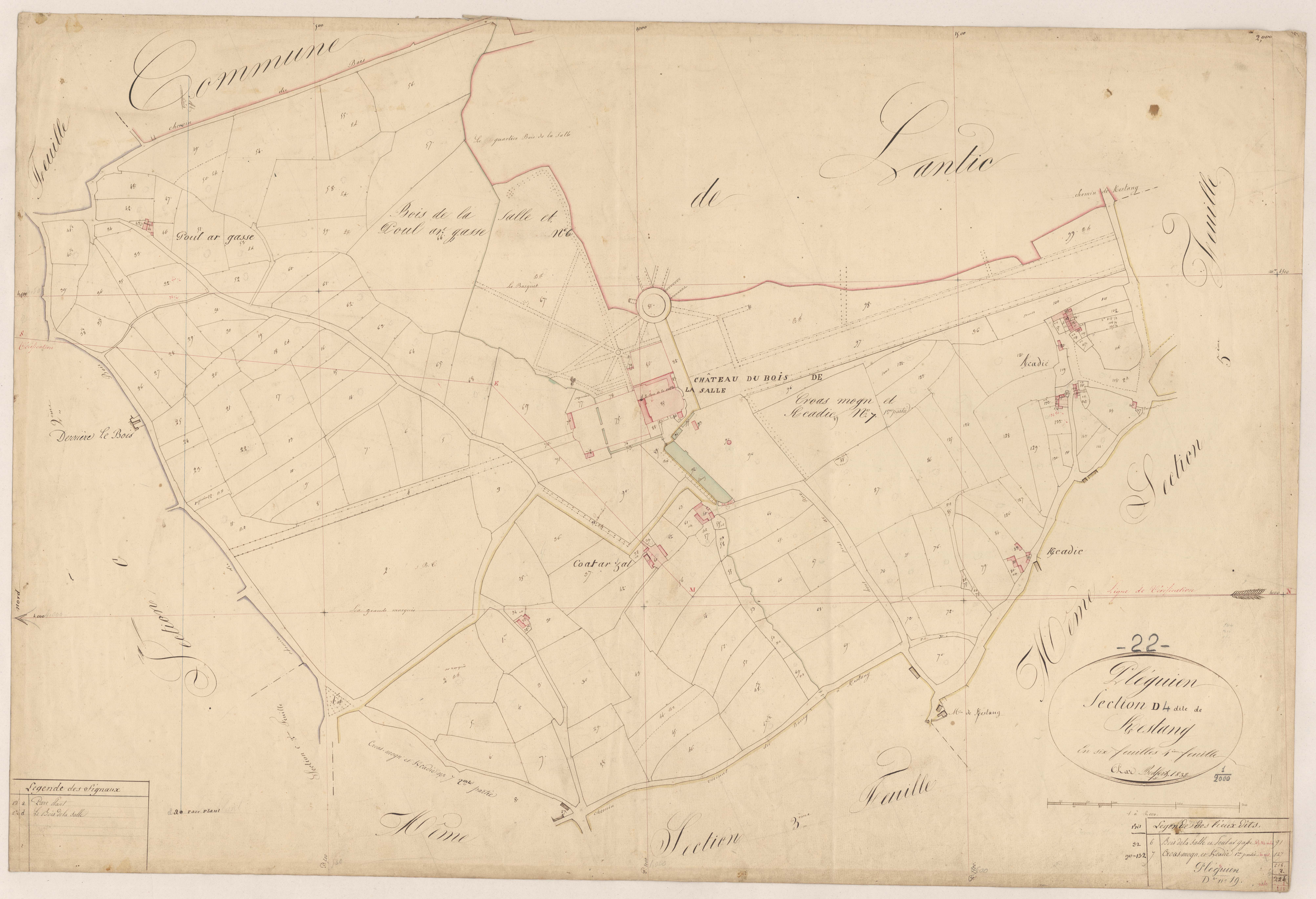 Pléguien - Section D, 6e feuille