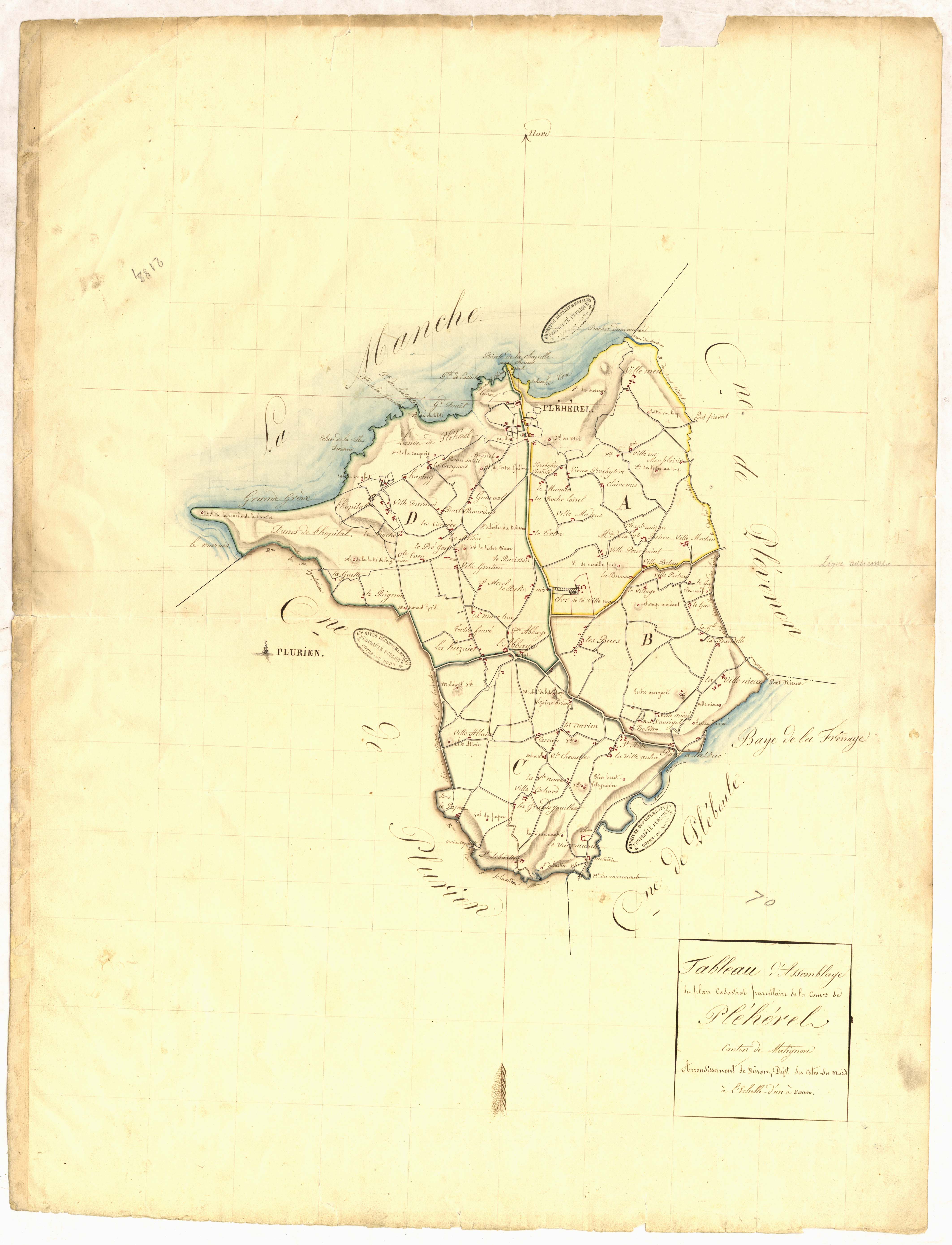 Fréhel - Tableau d'assemblage