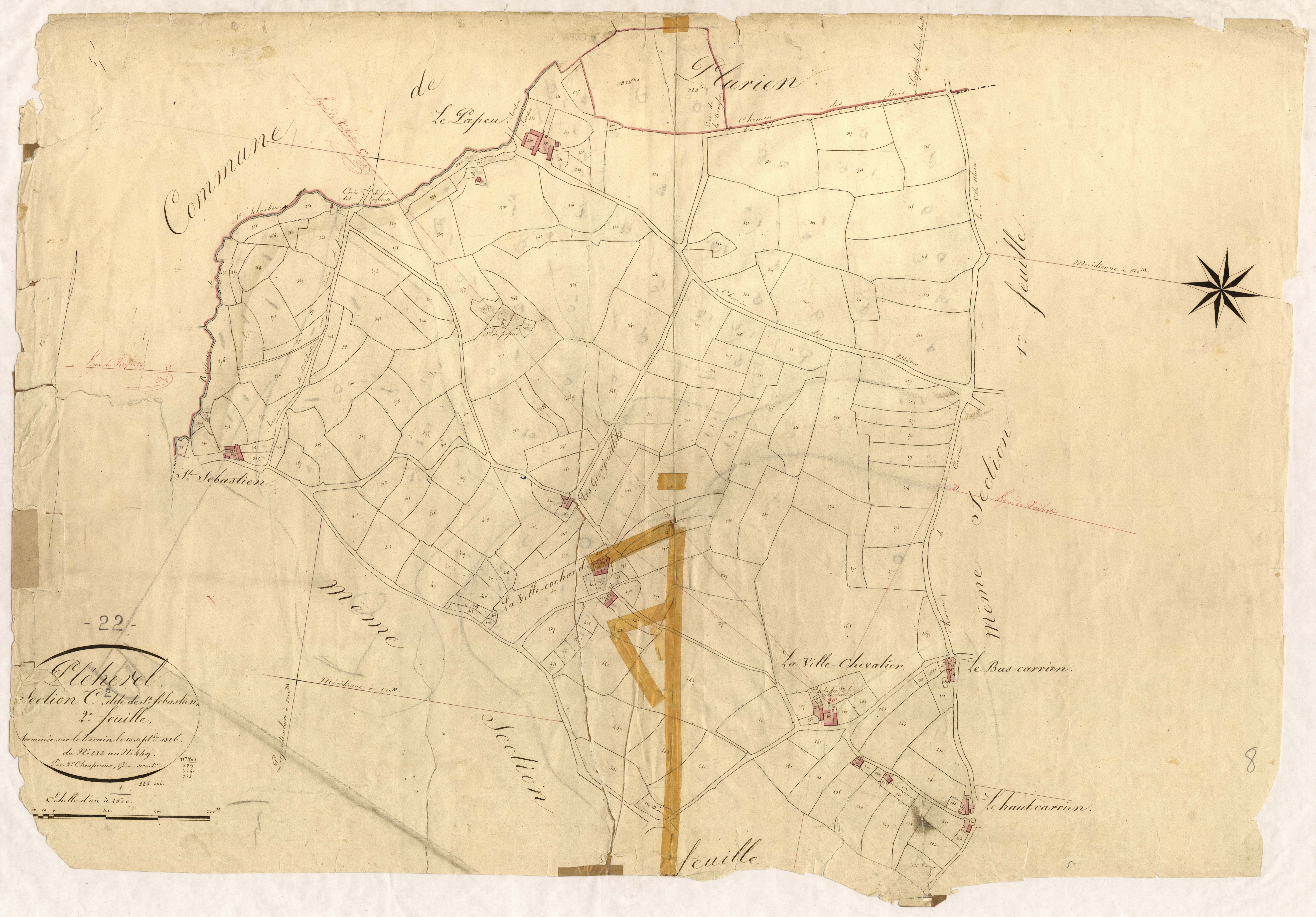 Fréhel - Section C, 2e feuille