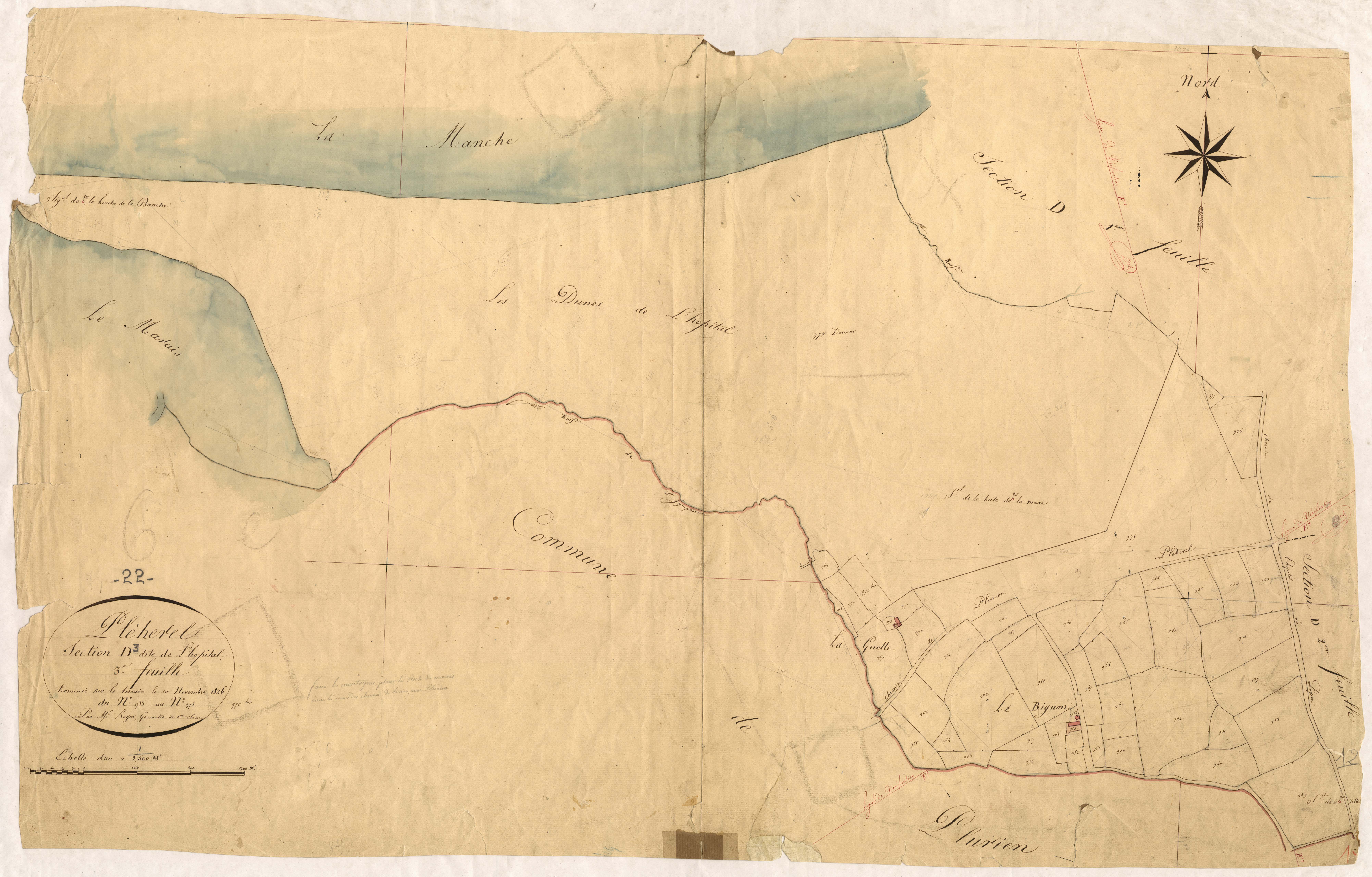 Fréhel - Section D, 3e feuille