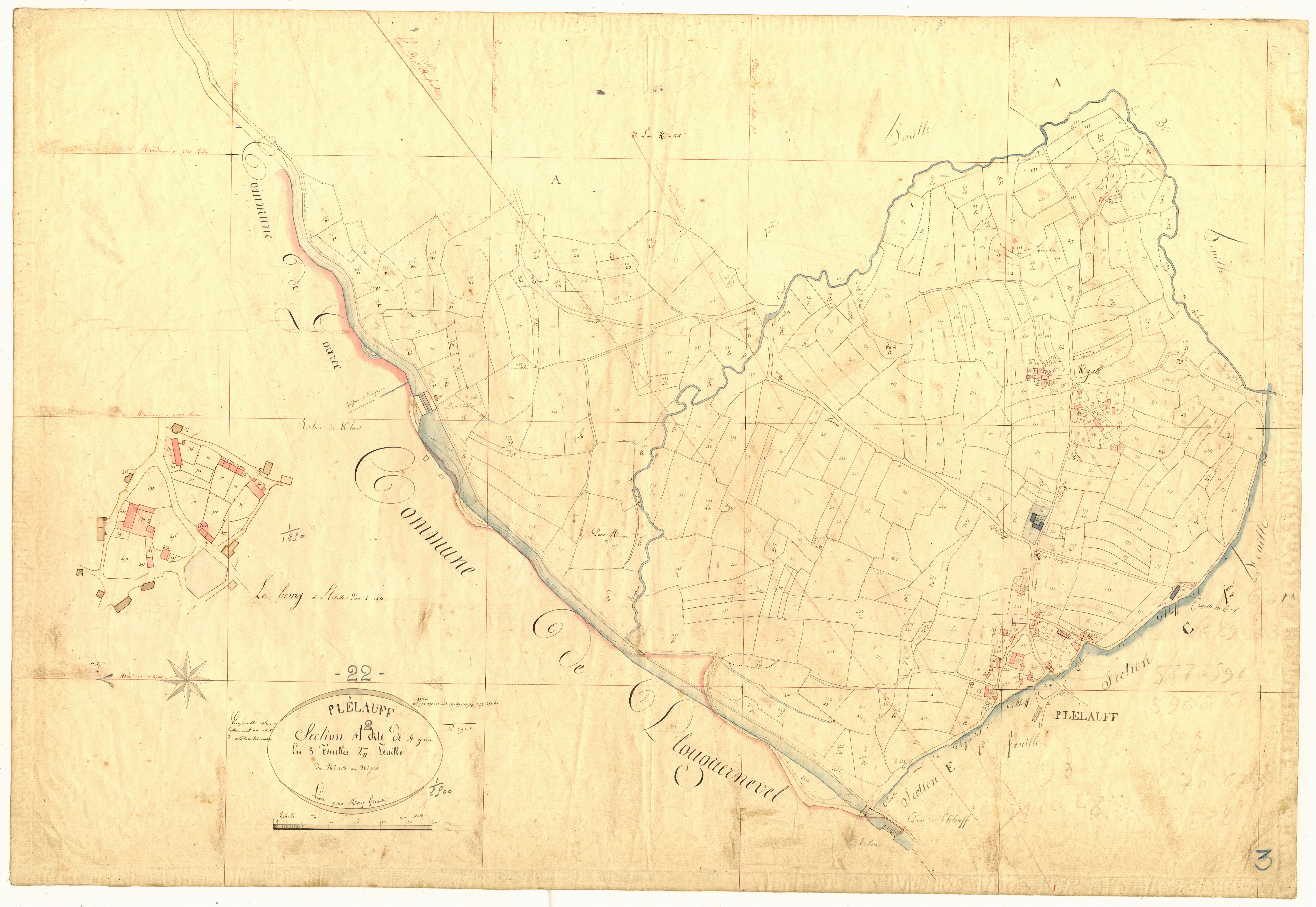 Plélauff - Section A, 2e feuille